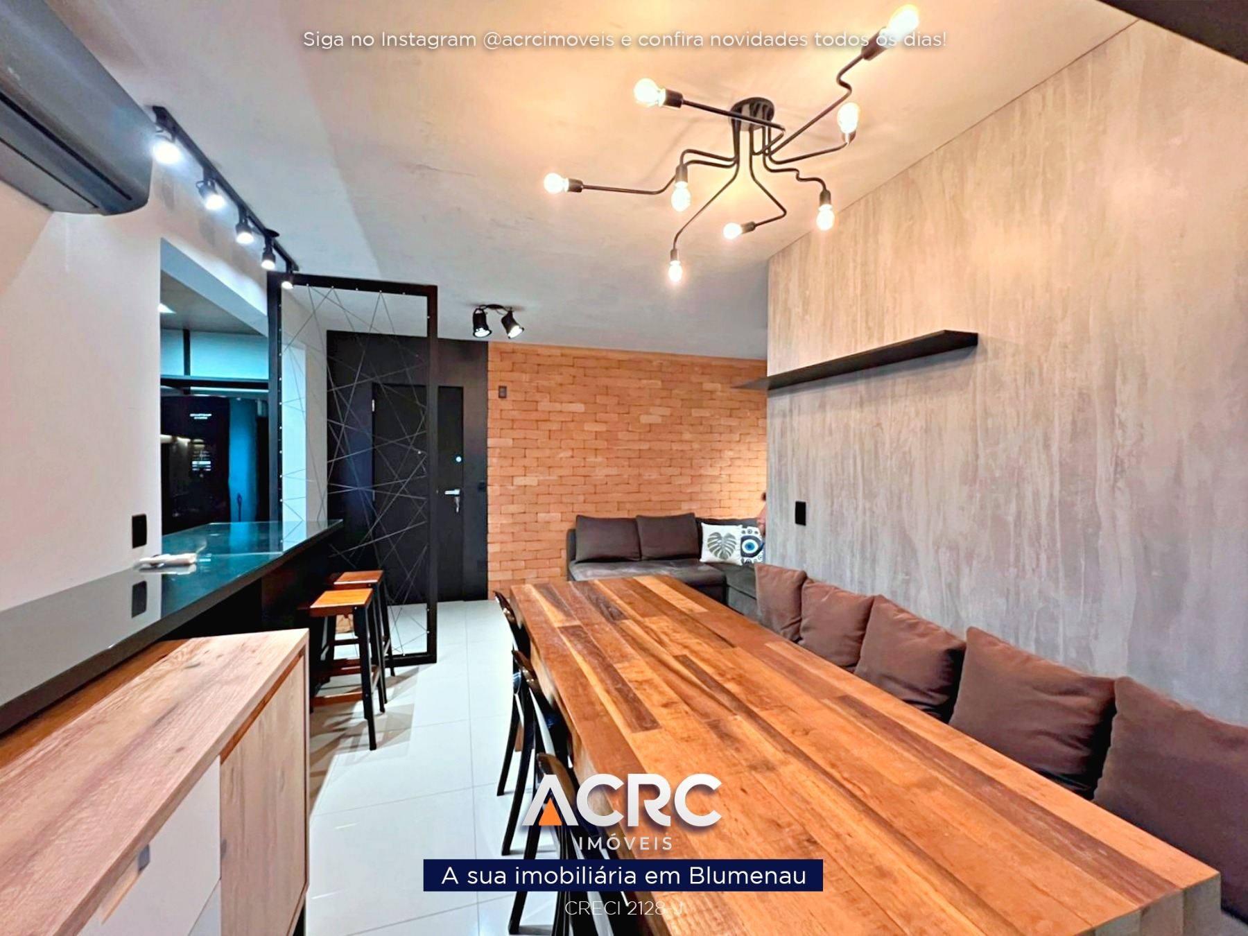 ACRC Imóveis - AP10328 - Apartamento para Locação no Bairro Jardim Blumenau - foto 1