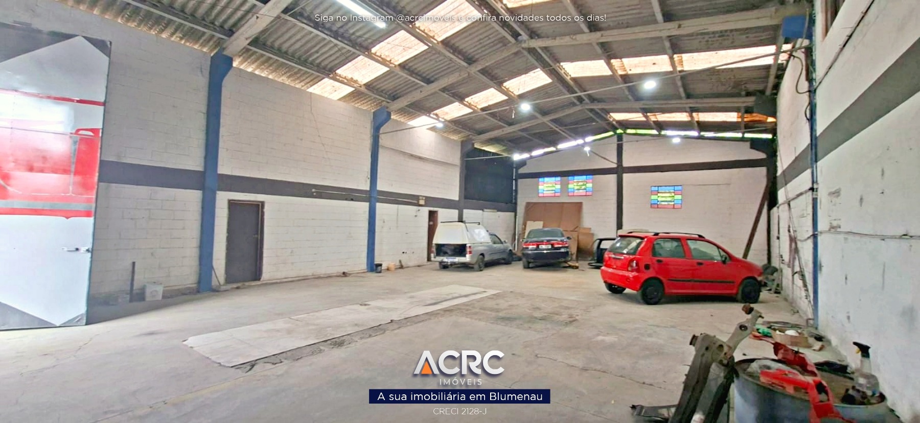 ACRC Imóveis - GL00448 - Galpão para locação no Bairro Itoupava central em Blumenau — foto 3