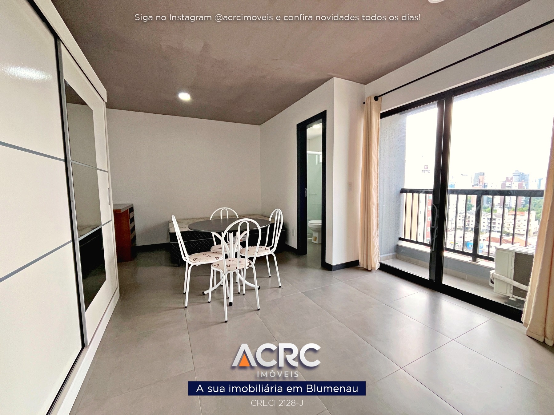 ACRC Imóveis - AP10347 - Apartamento a Locação no Bairro Vila Nova em Blumenau — foto 4