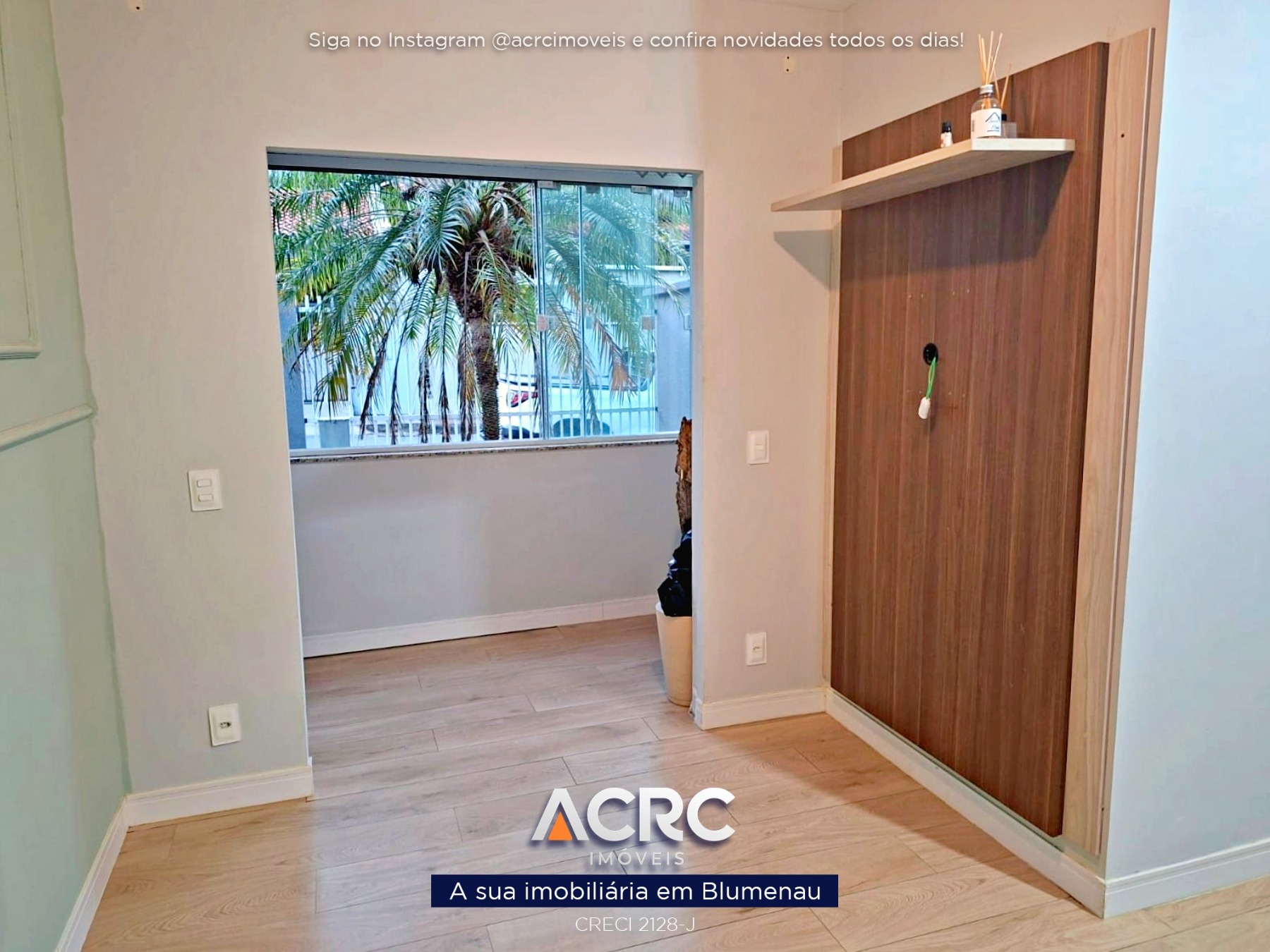 ACRC Imóveis - AP10337 - Apartamento para Locação no Bairro Salto Weissbach em Blumenau. — foto 2