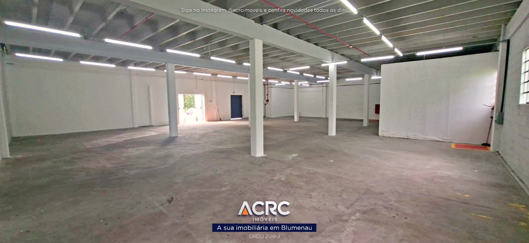 ACRC Imóveis - GL00447 - Galpão para locação no Bairro Itoupava central em Blumenau — foto 3