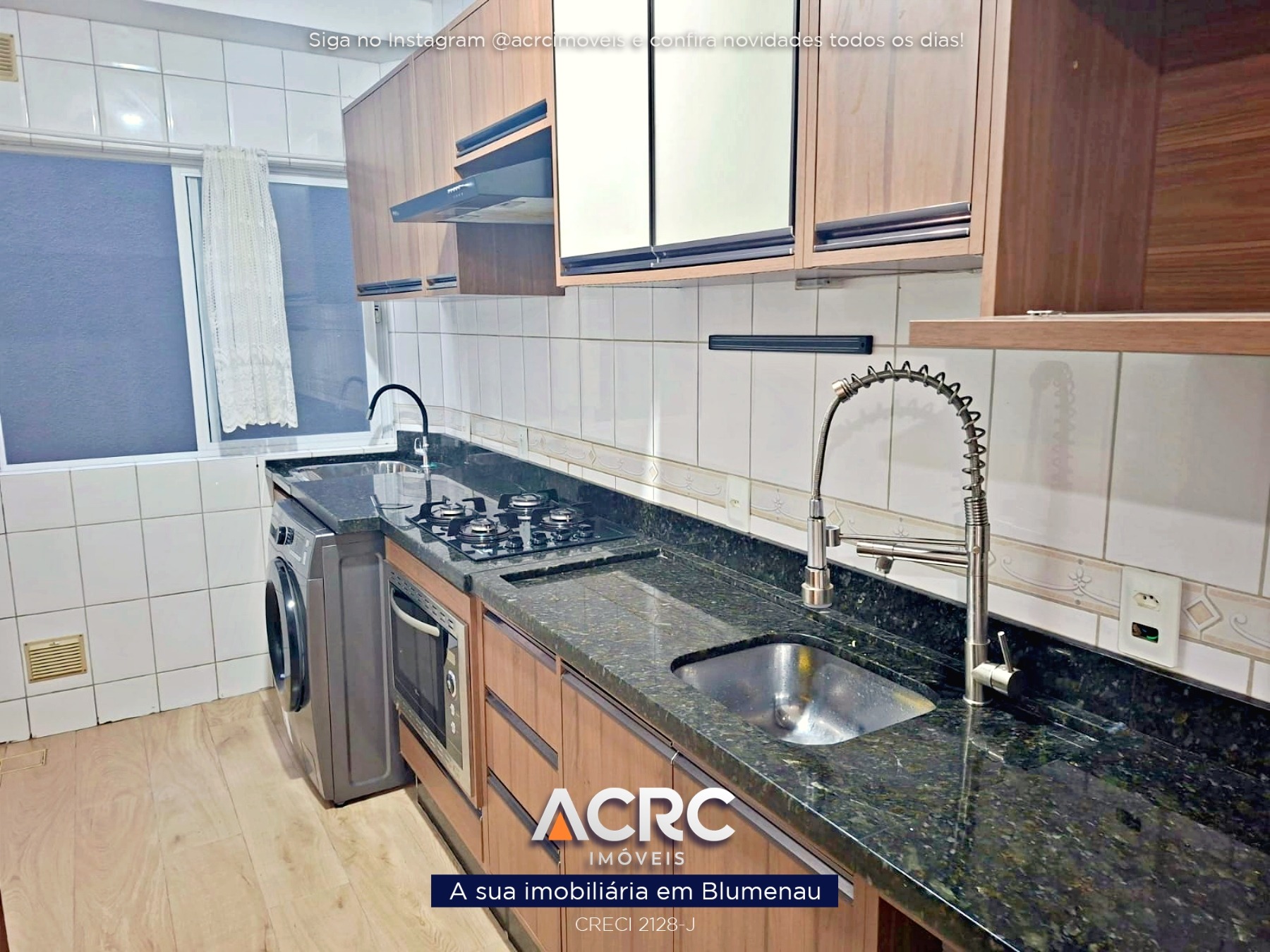 ACRC Imóveis - AP10337 - Apartamento para Locação no Bairro Salto Weissbach em Blumenau. — foto 6