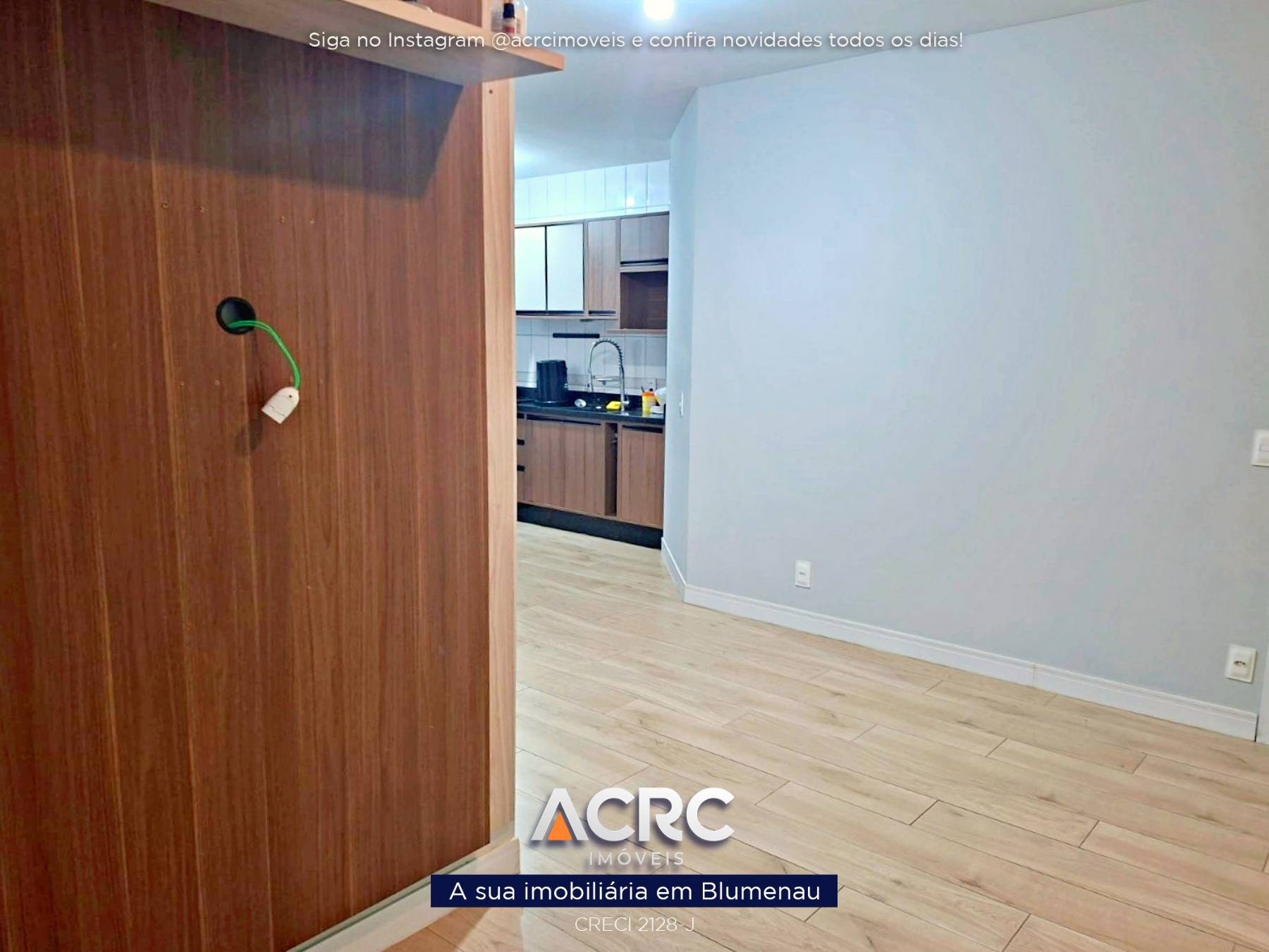 ACRC Imóveis - AP10337 - Apartamento para Locação no Bairro Salto Weissbach em Blumenau. — foto 3