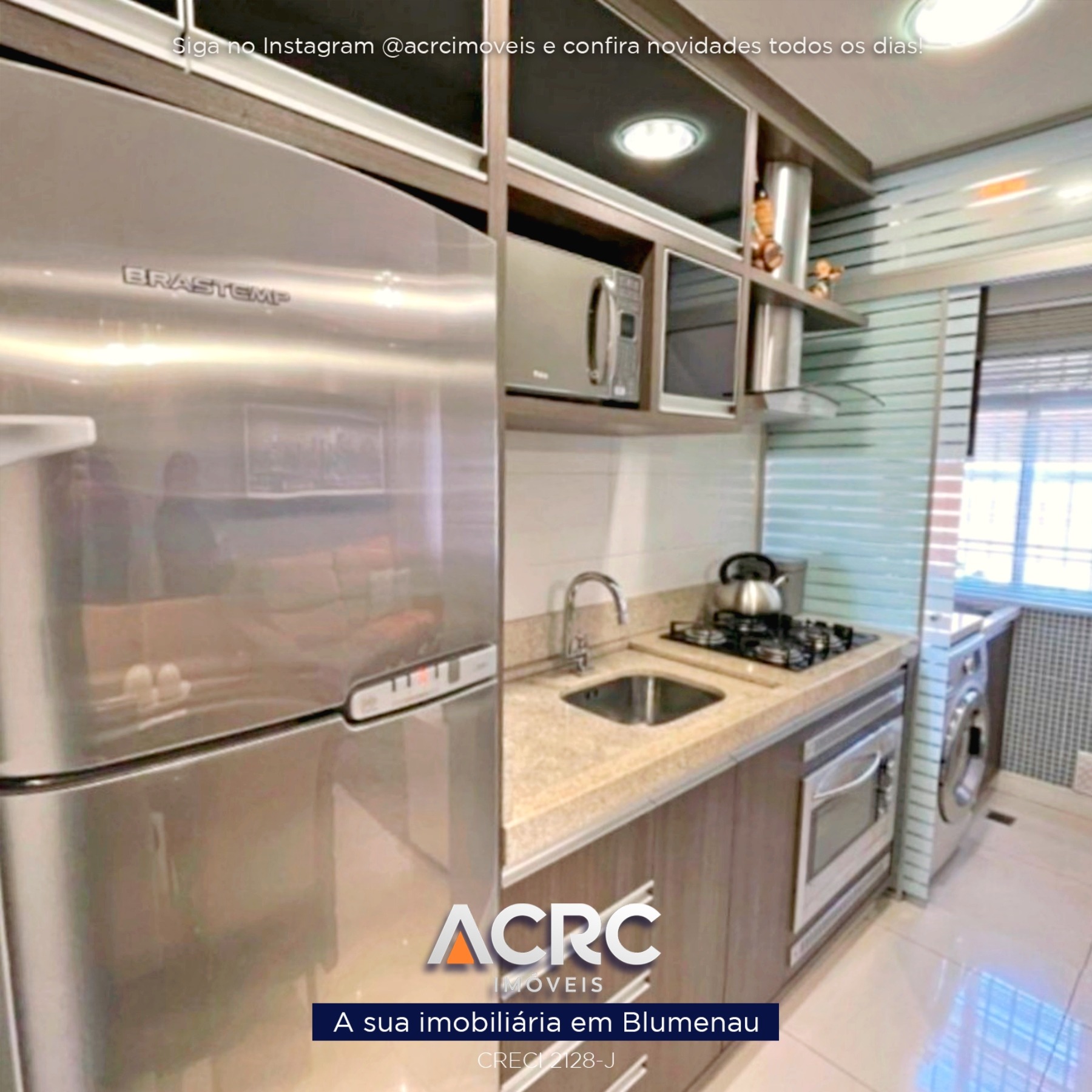ACRC Imóveis - AP10336 - Apartamento para Locação no bairro Escola Agrícola em Blumenau — foto 4