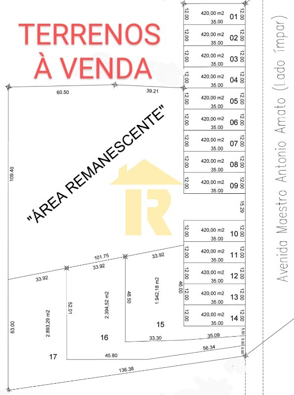 Terreno / Lote / Condomínio  à venda, 420m² — foto 19 de 19