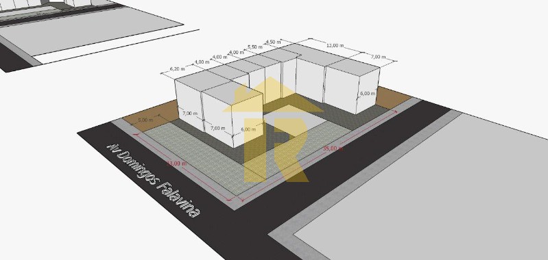Terreno / Lote / Condomínio  à venda, 815m² — foto 7 de 8