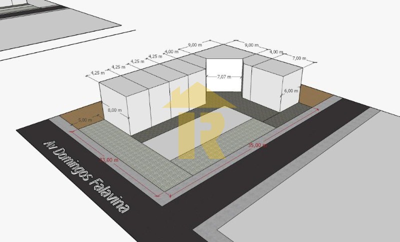 Terreno / Lote / Condomínio  à venda, 815m² — foto 8 de 8