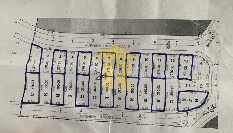 Terreno / Lote / Condomínio  à venda, 383m² — foto 11 de 11