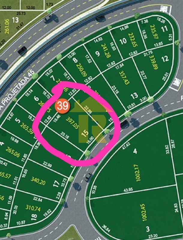 Terreno / Lote / Condomínio  à venda, 397m² — foto 4 de 4