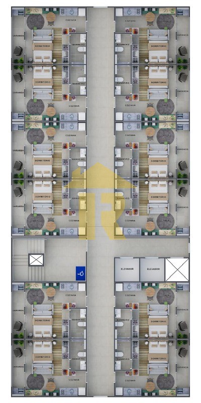 Apartamento com 1 quarto à venda, 32m² — foto 9 de 9