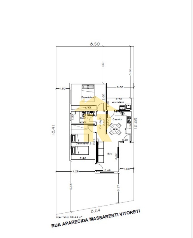 Casa com 2 quartos à venda e aluguel, 60m² — foto 7 de 7