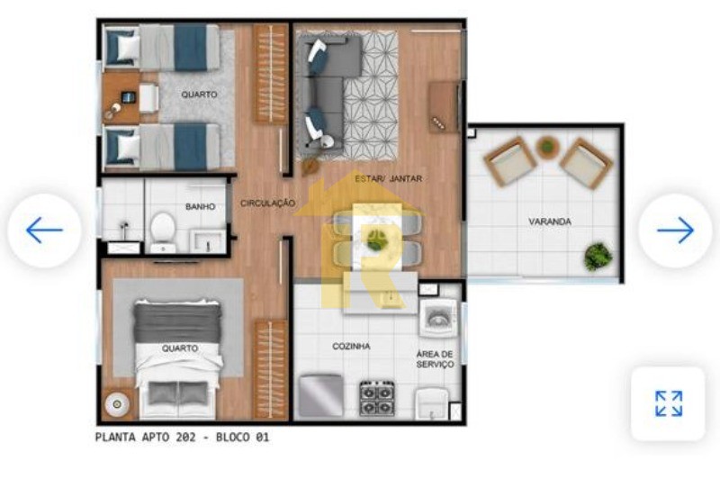 Apartamento com 2 quartos à venda, 48m² — foto 16 de 20