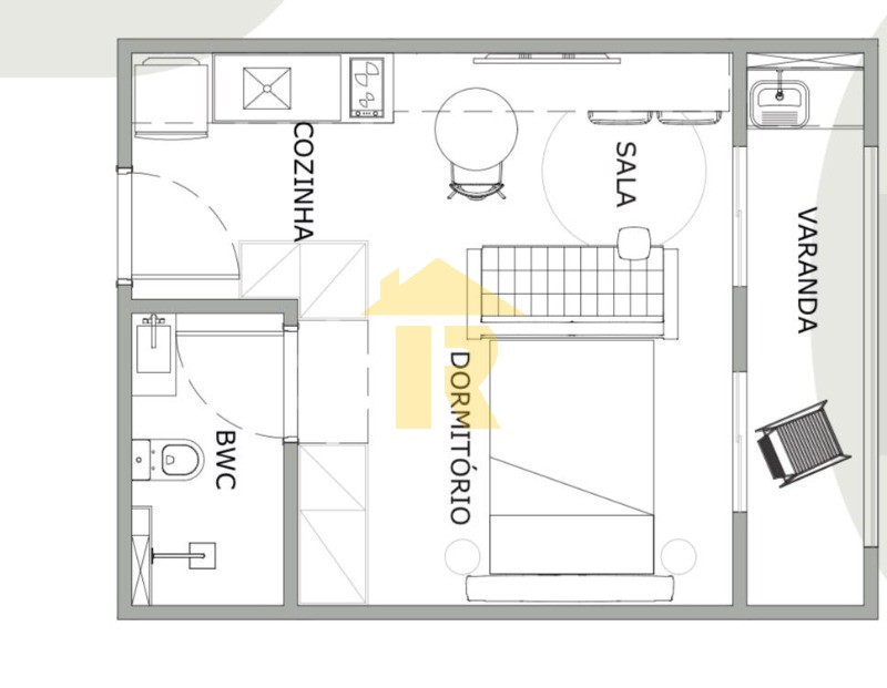 Apartamento com 1 quarto à venda, 31m² — foto 20 de 20