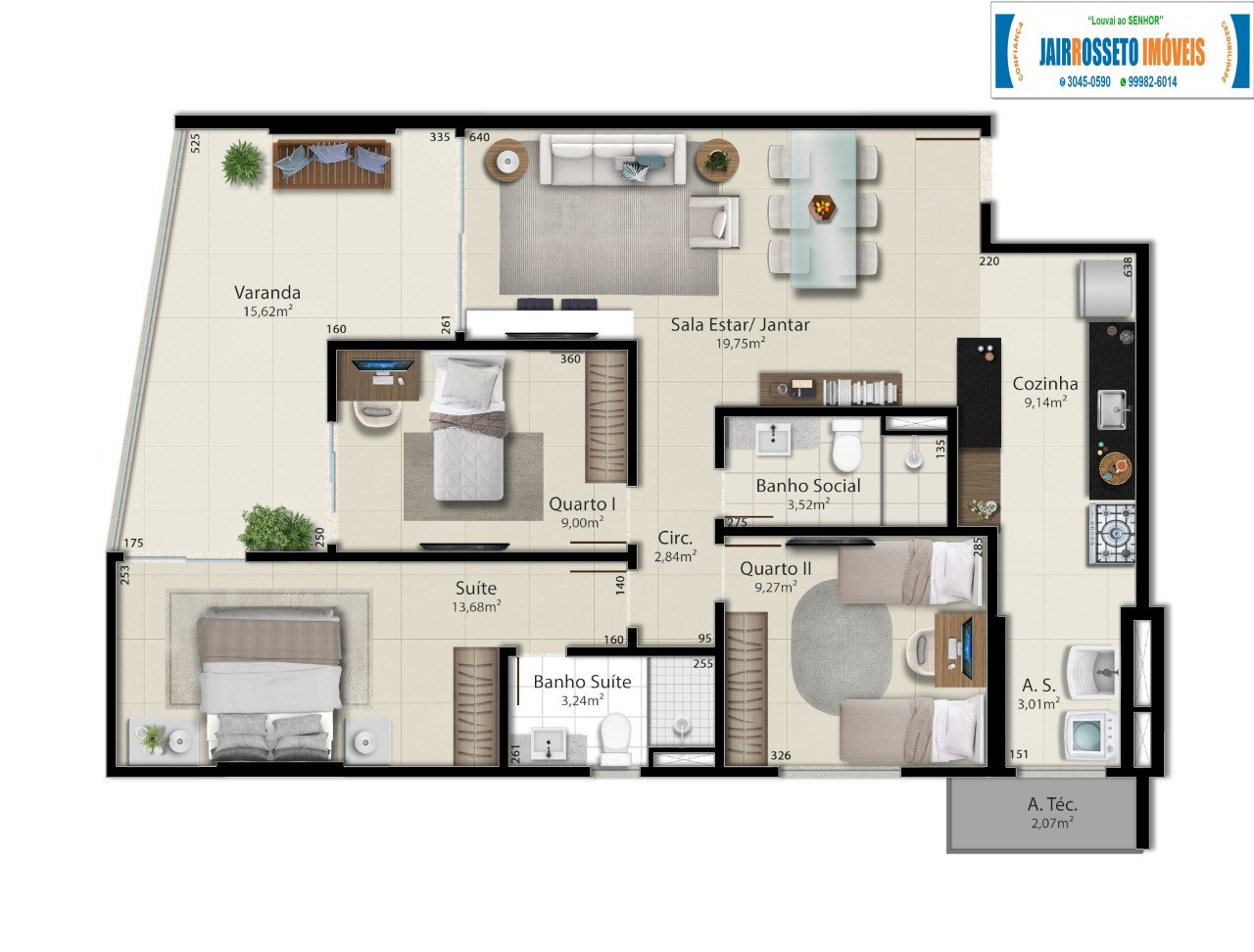 Apartamento, 3 quartos, 98 m² - Foto 20