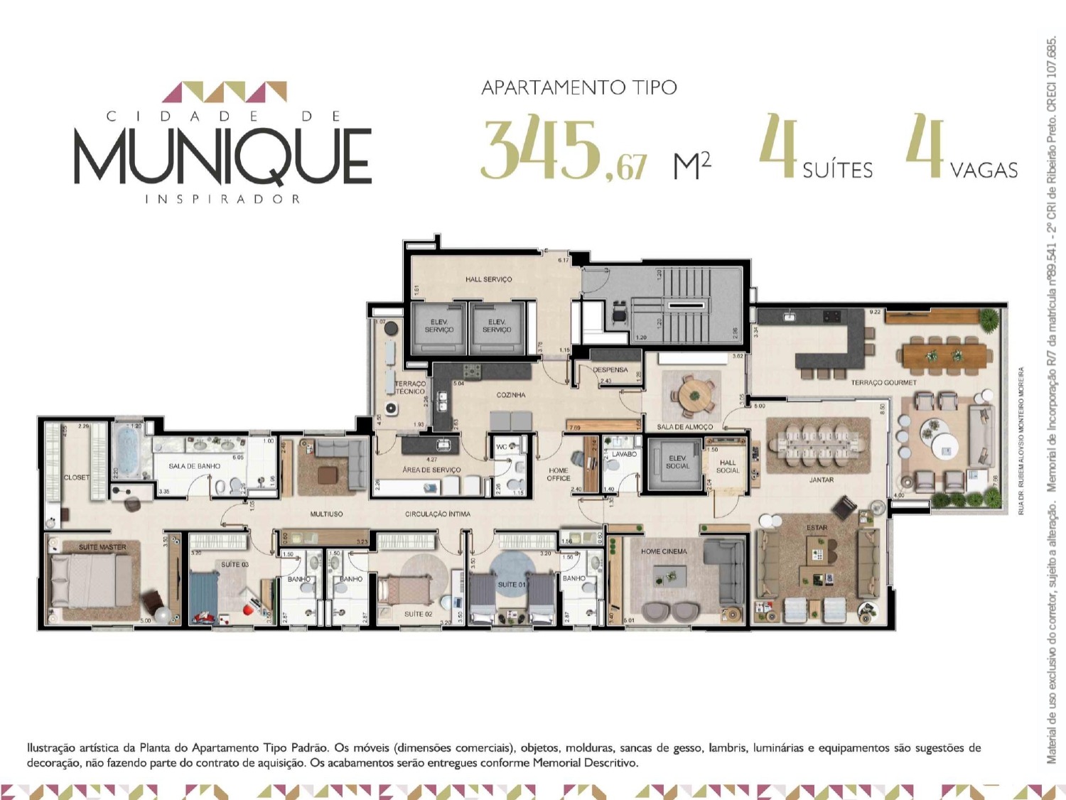 Apartamento, 4 quartos, 345 m² - Foto 17