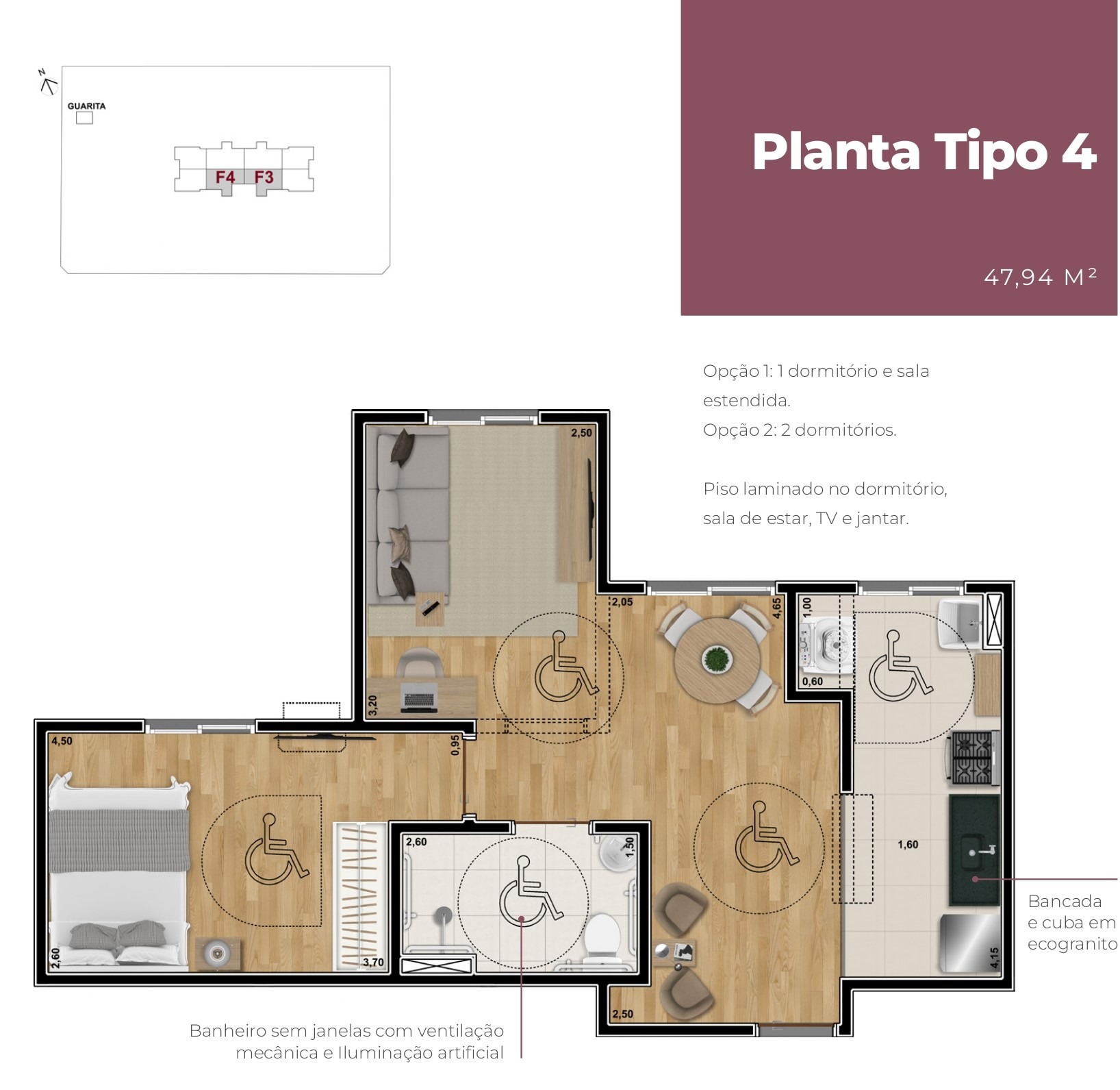 Apartamento, 2 quartos, 47 m² - Foto 15