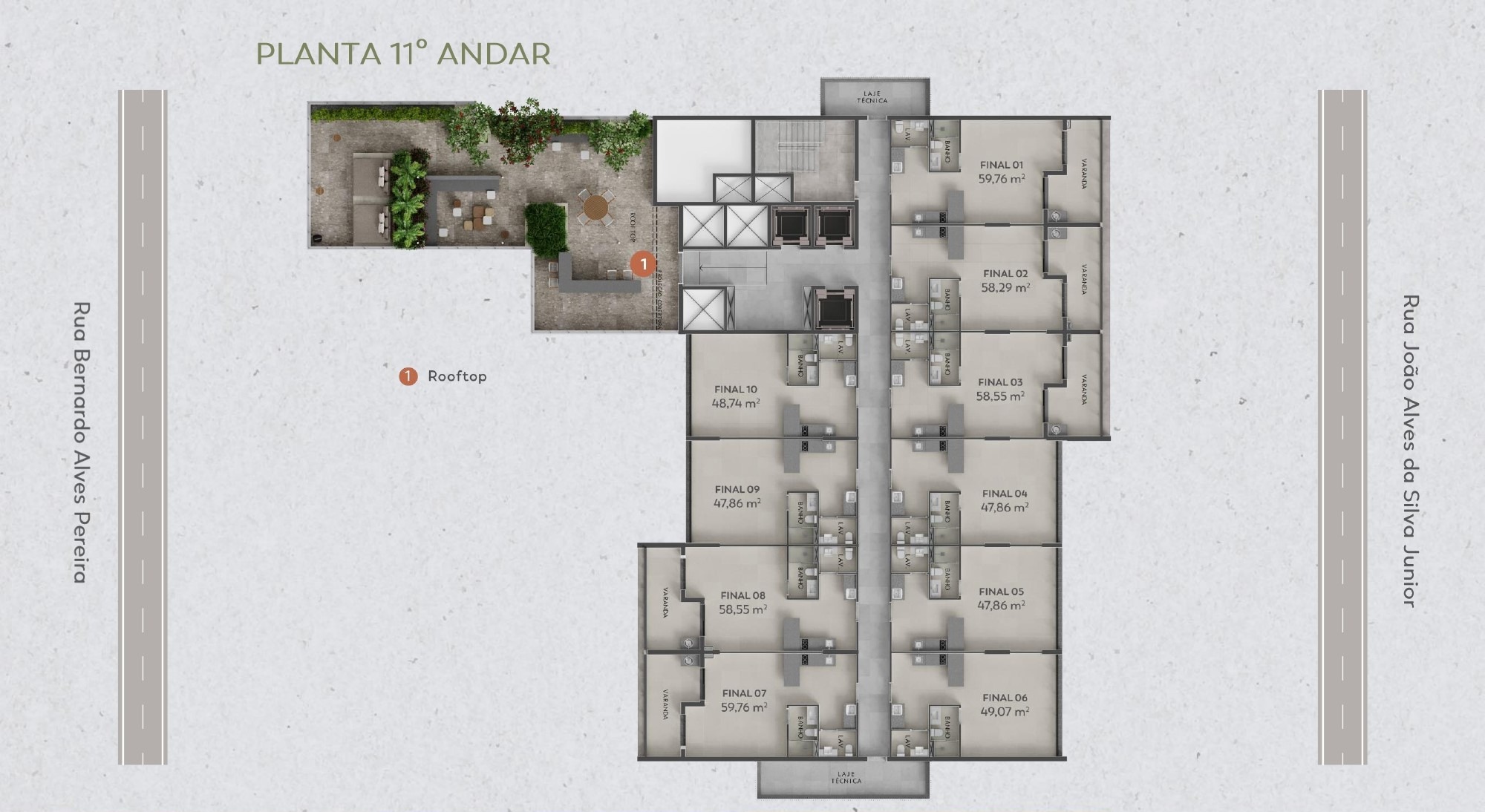 Apartamento, 1 quarto, 67 m² - Foto 22