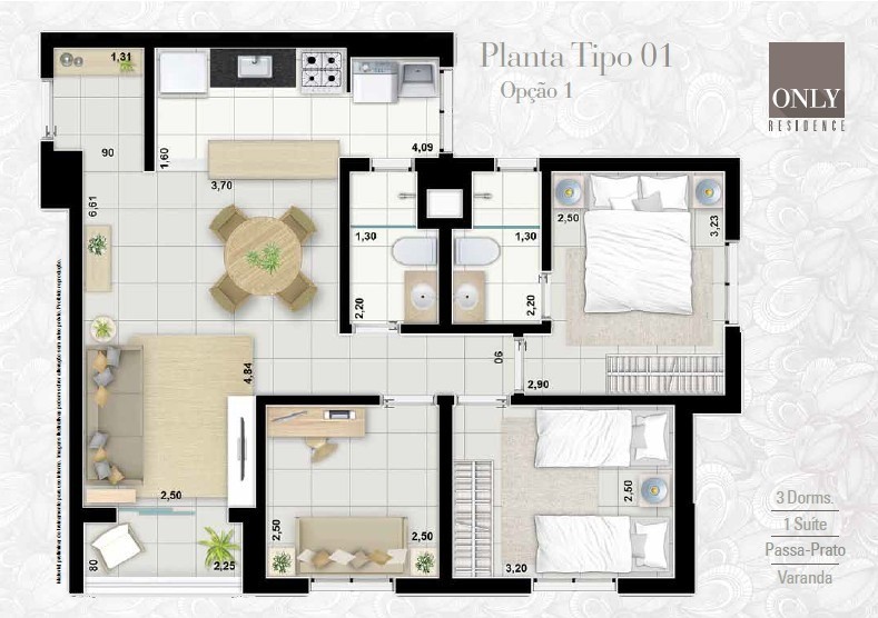 Apartamento, 3 quartos, 67 m² - Foto 31