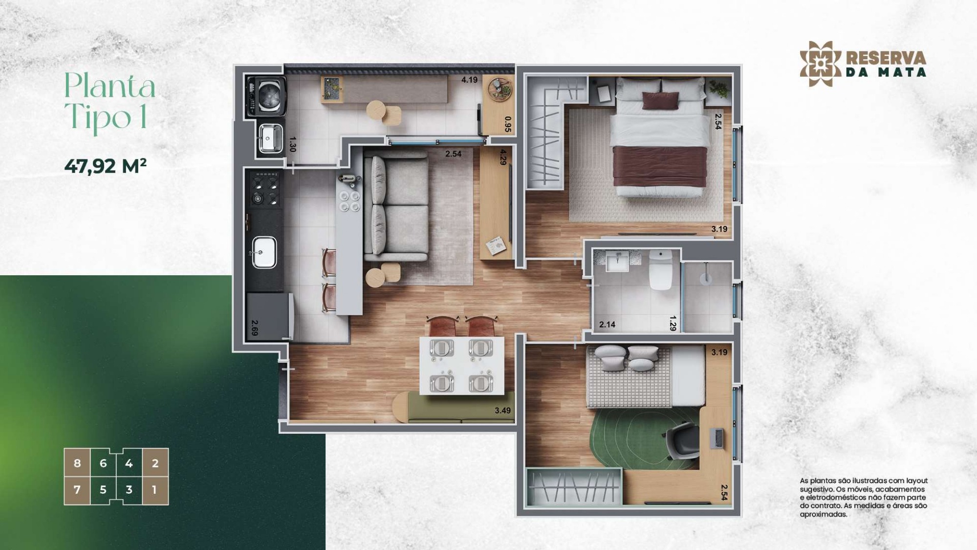 Apartamento, 2 quartos, 48 m² - Foto 18