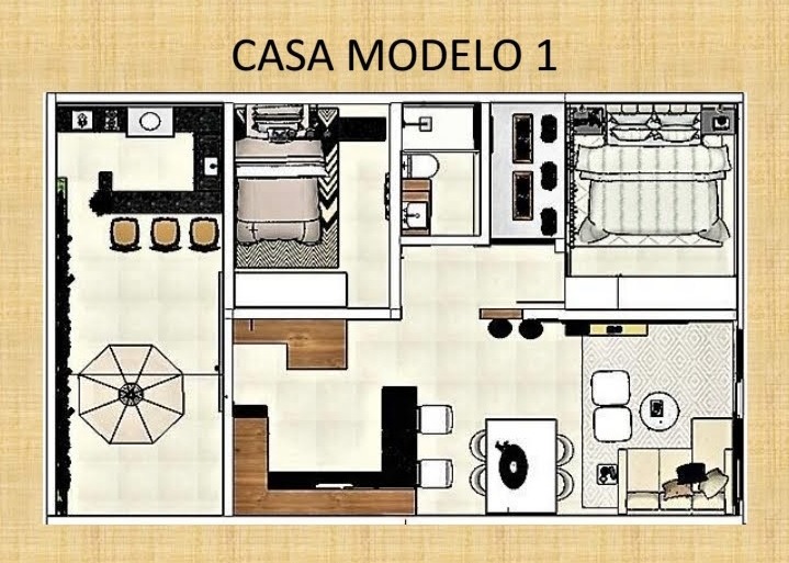 Casa, 2 quartos, 64 m² - Foto 16