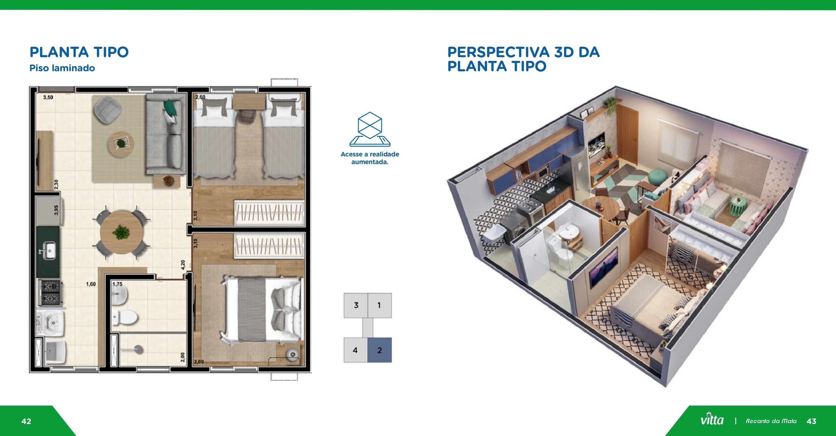 Apartamento, 2 quartos, 43 m² - Foto 21