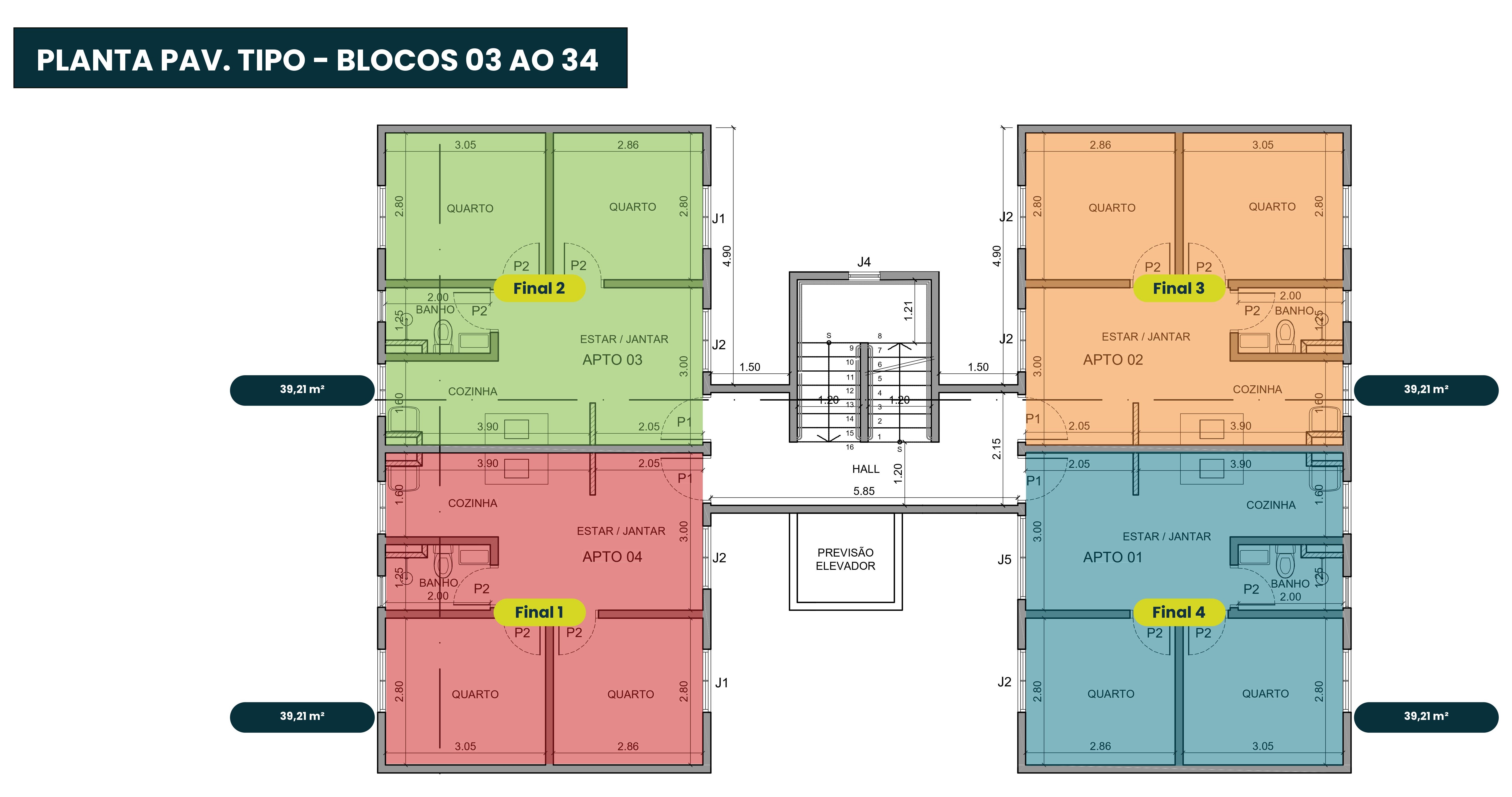 Apartamento, 2 quartos, 39 m² - Foto 24