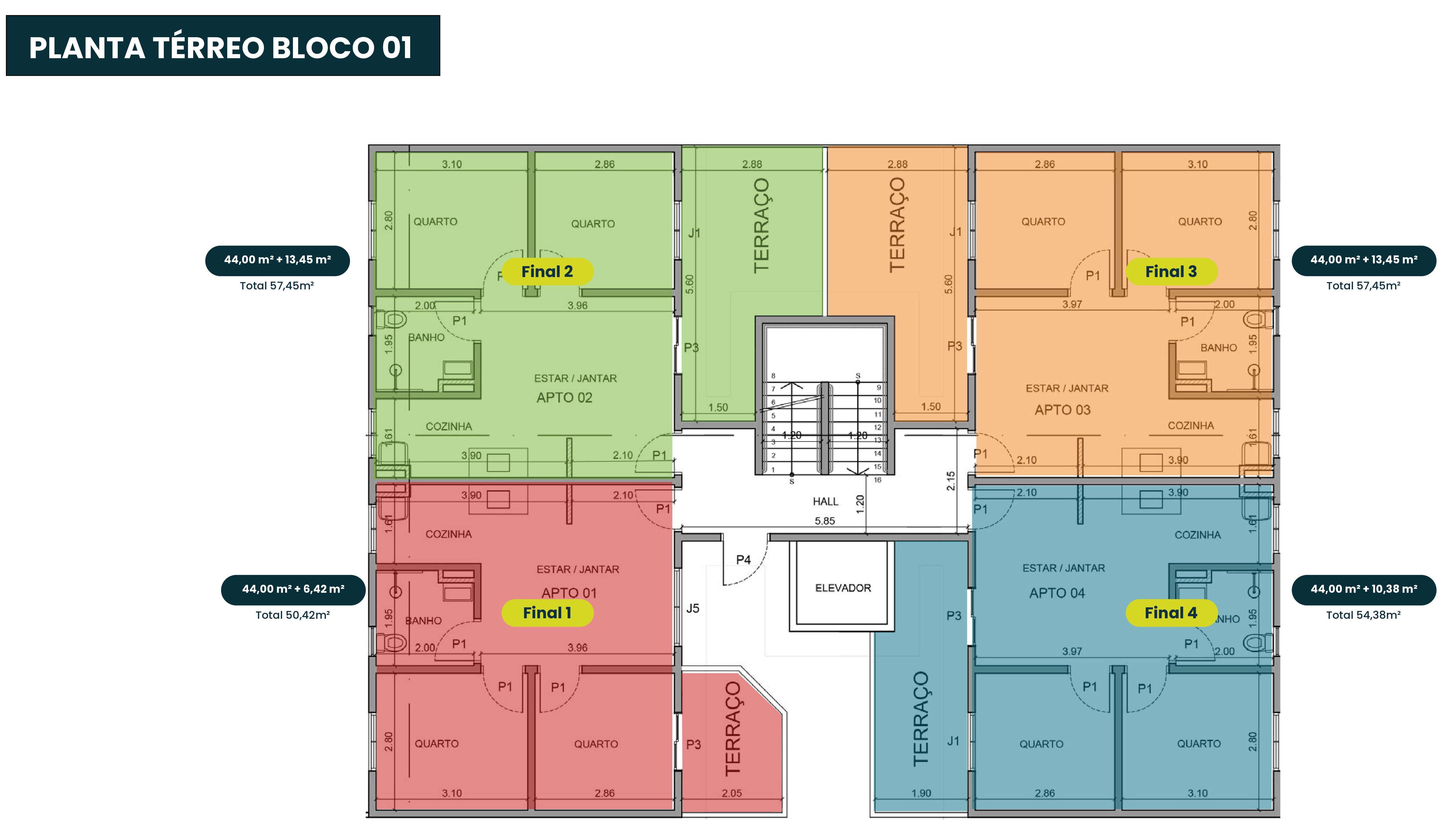 Apartamento, 2 quartos, 57 m² - Foto 24