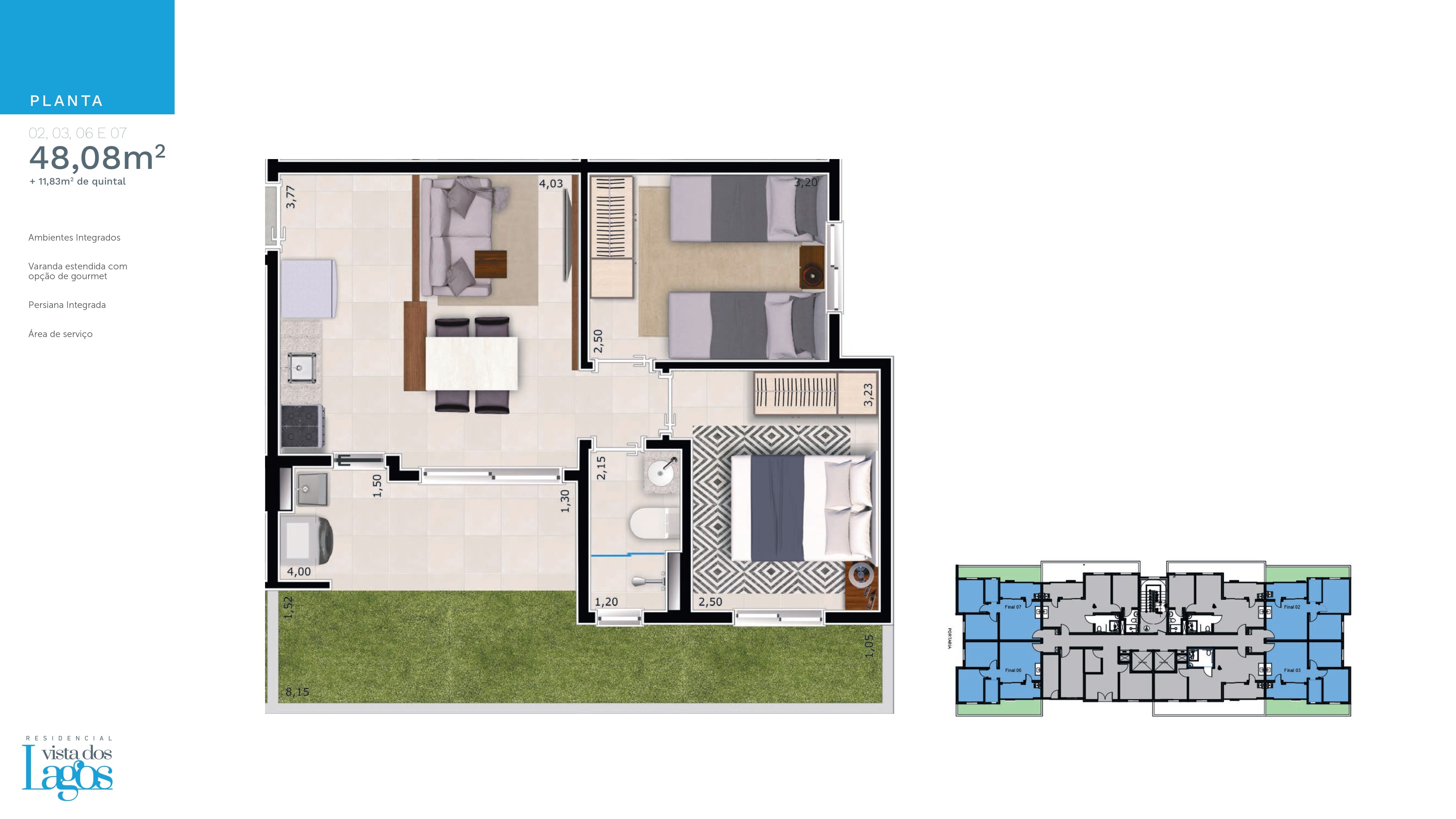 Apartamento, 2 quartos, 59 m² - Foto 13