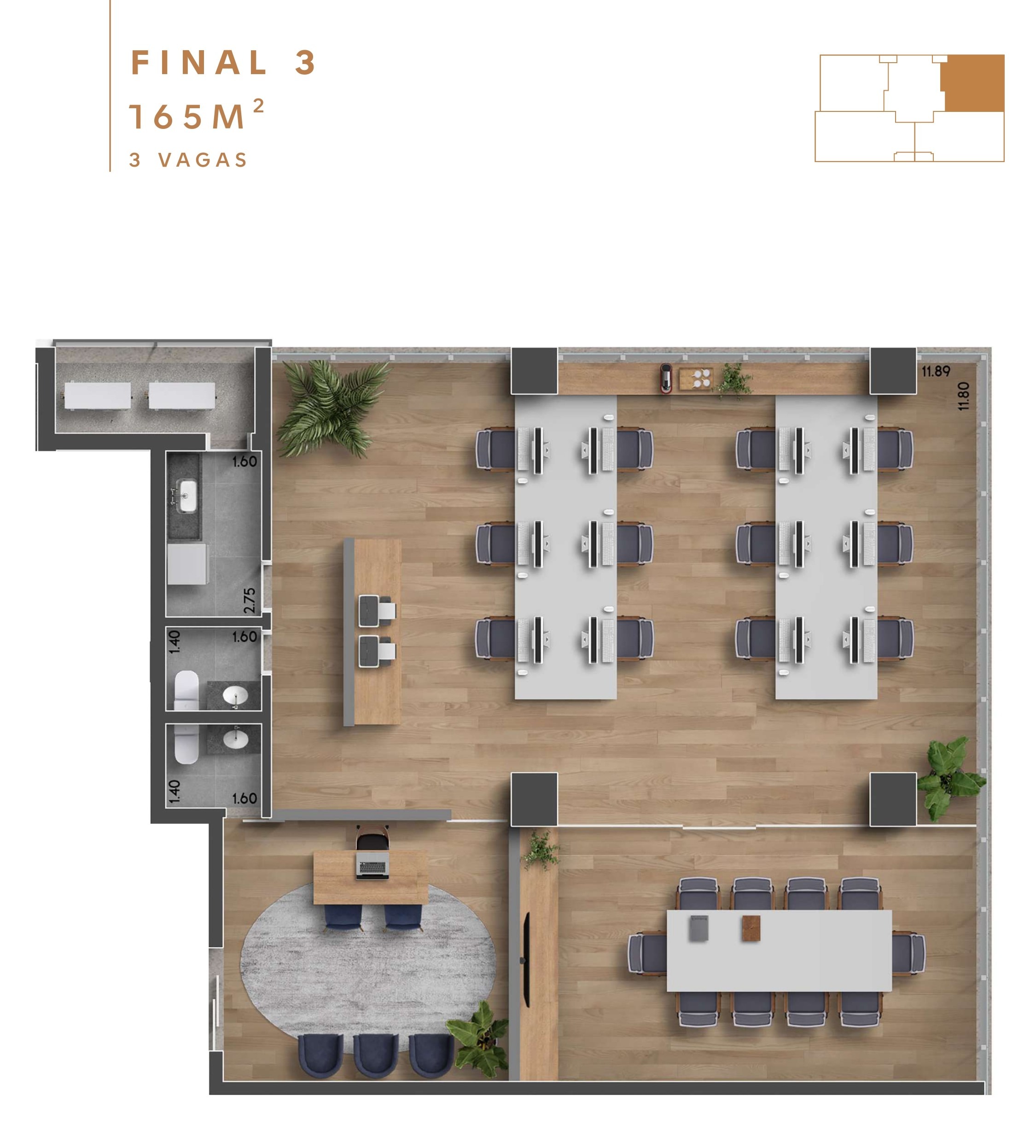 Sala-Conjunto, 165 m² - Foto 17