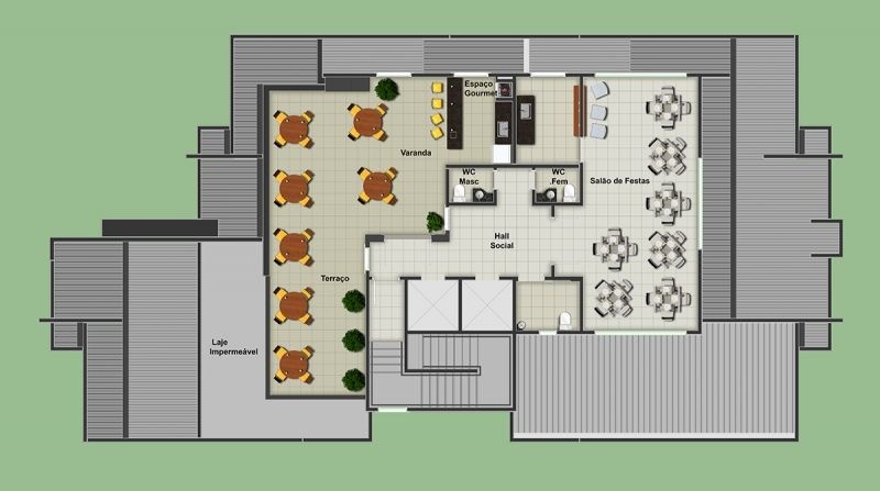 Apartamento, 2 quartos, 76 m² - Foto 43