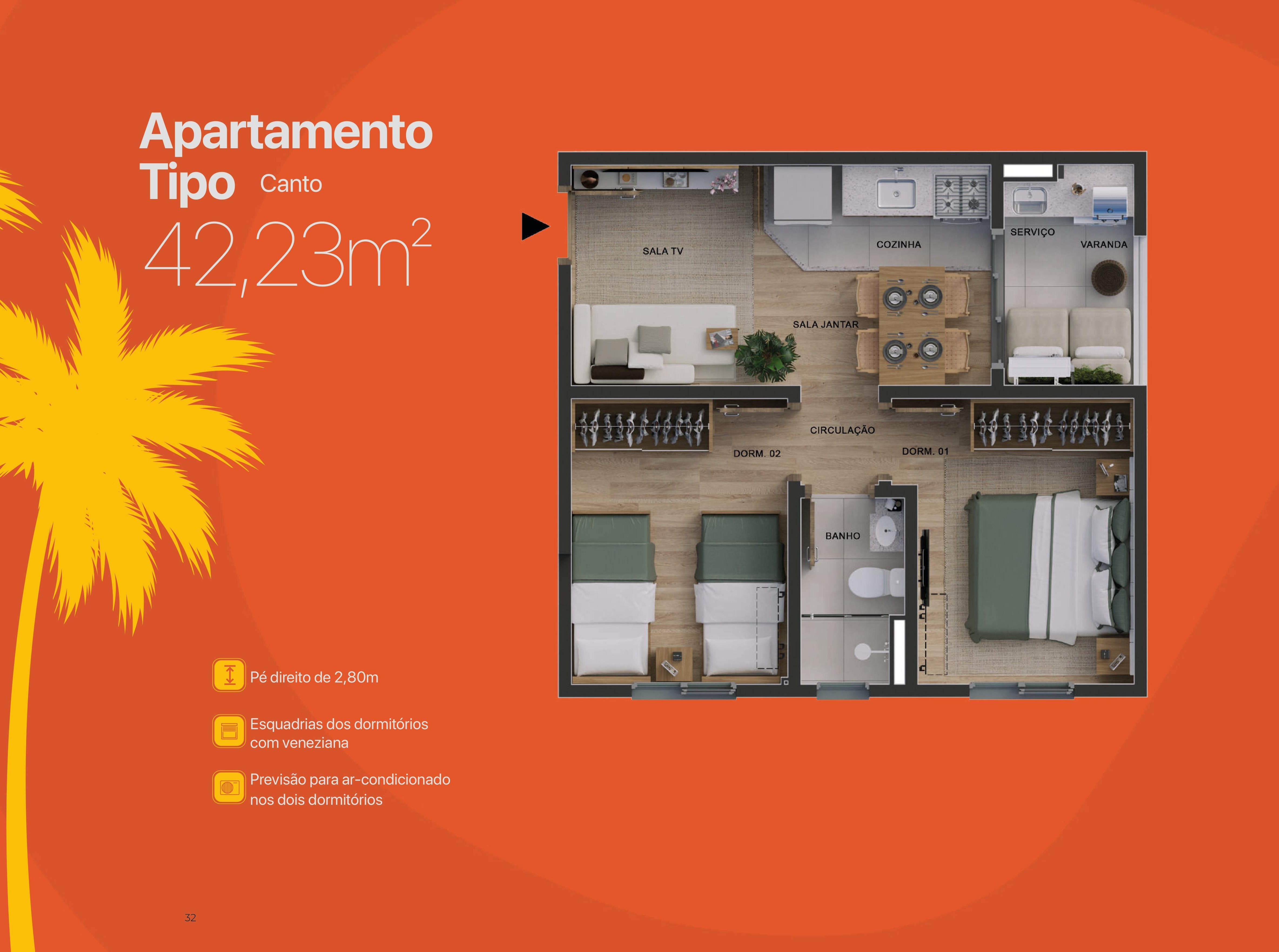 Apartamento, 2 quartos, 42 m² - Foto 15