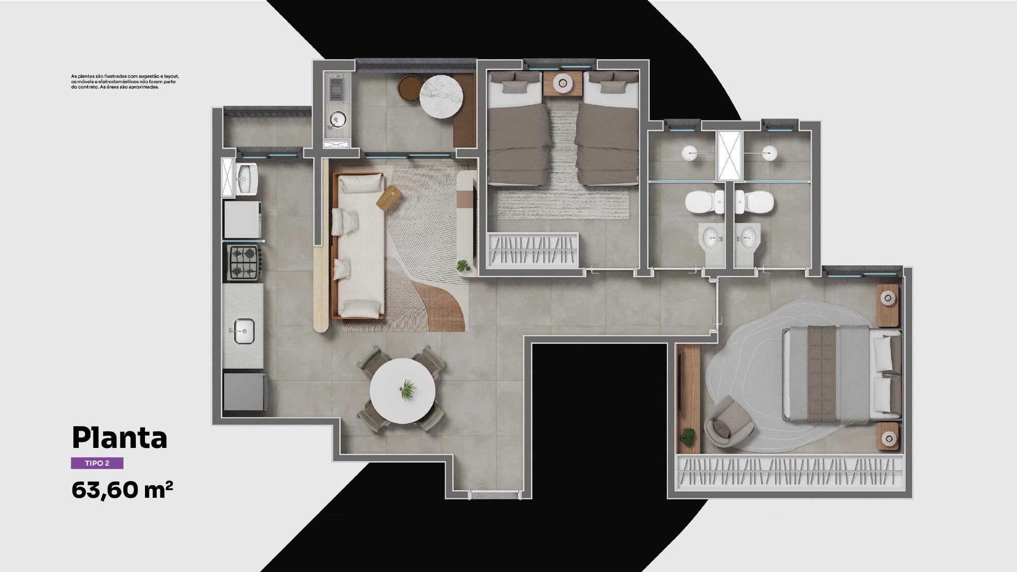 Apartamento, 2 quartos, 63 m² - Foto 26