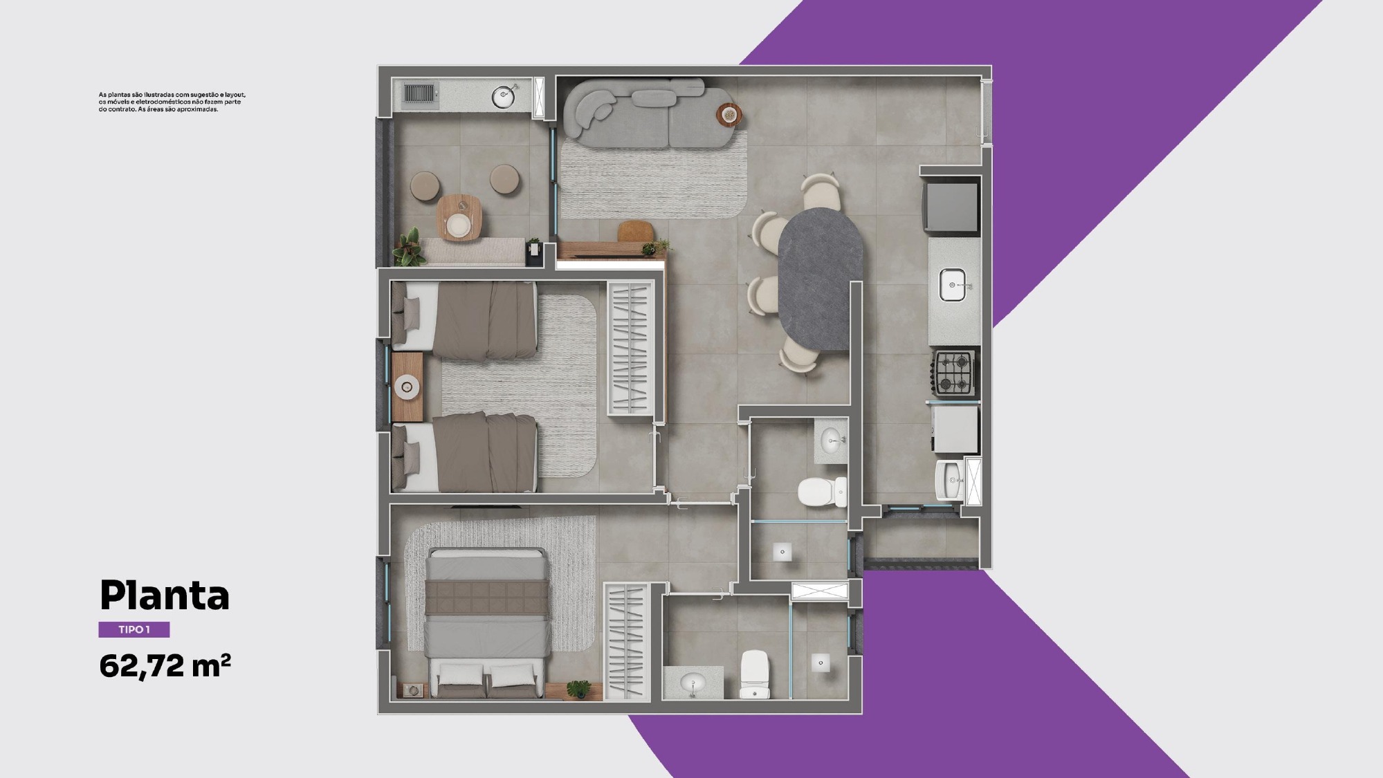 Apartamento, 2 quartos, 63 m² - Foto 21