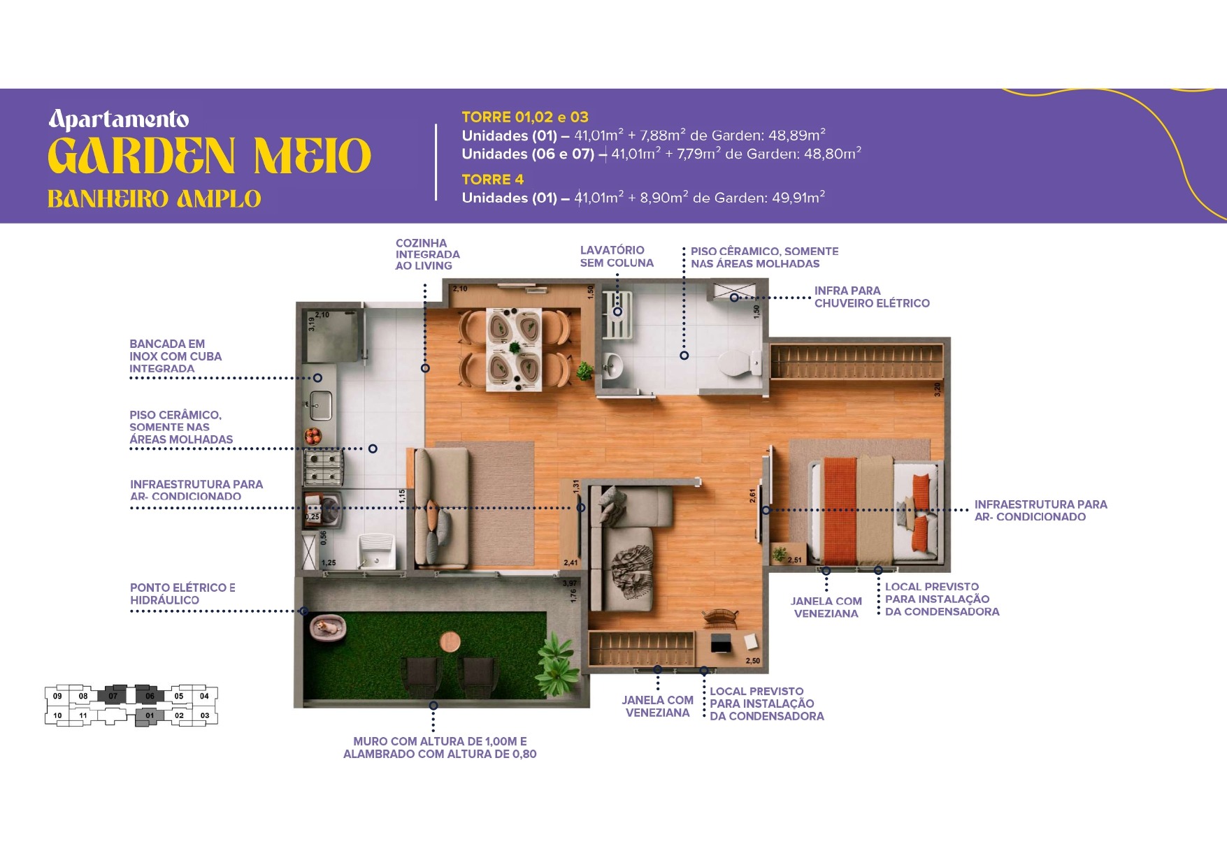 Apartamento, 2 quartos, 48 m² - Foto 17
