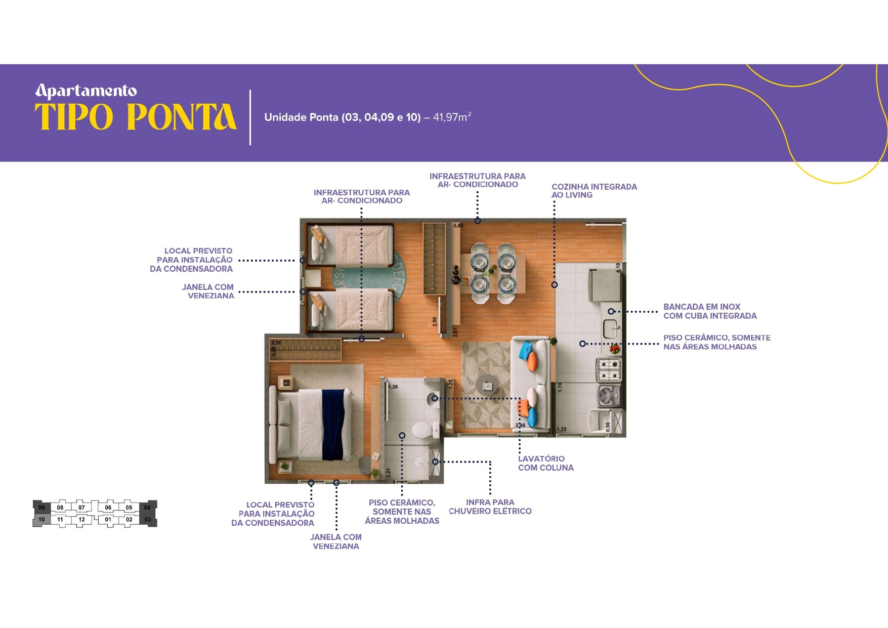 Apartamento, 2 quartos, 41 m² - Foto 17