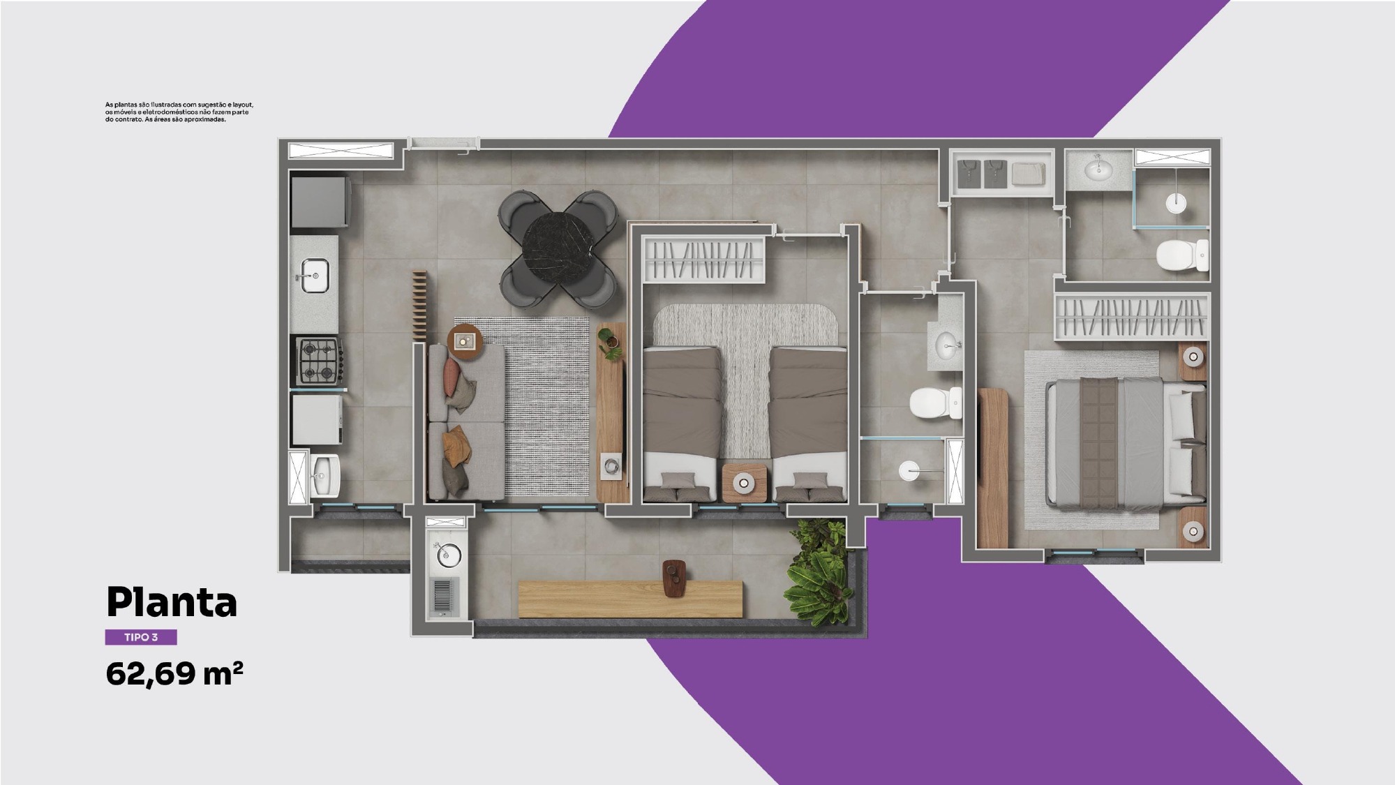 Apartamento, 2 quartos, 63 m² - Foto 29