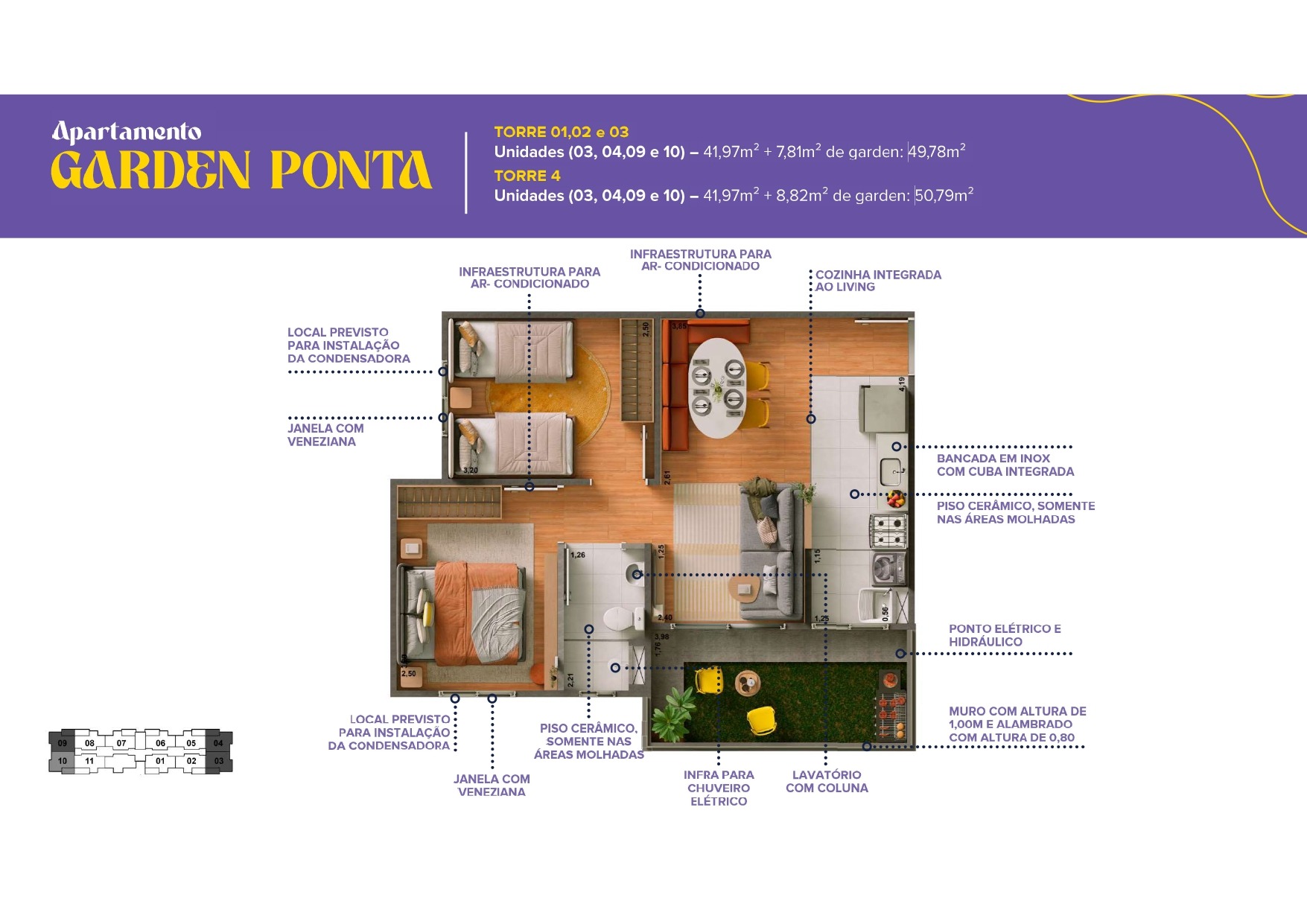 Apartamento, 2 quartos, 48 m² - Foto 16