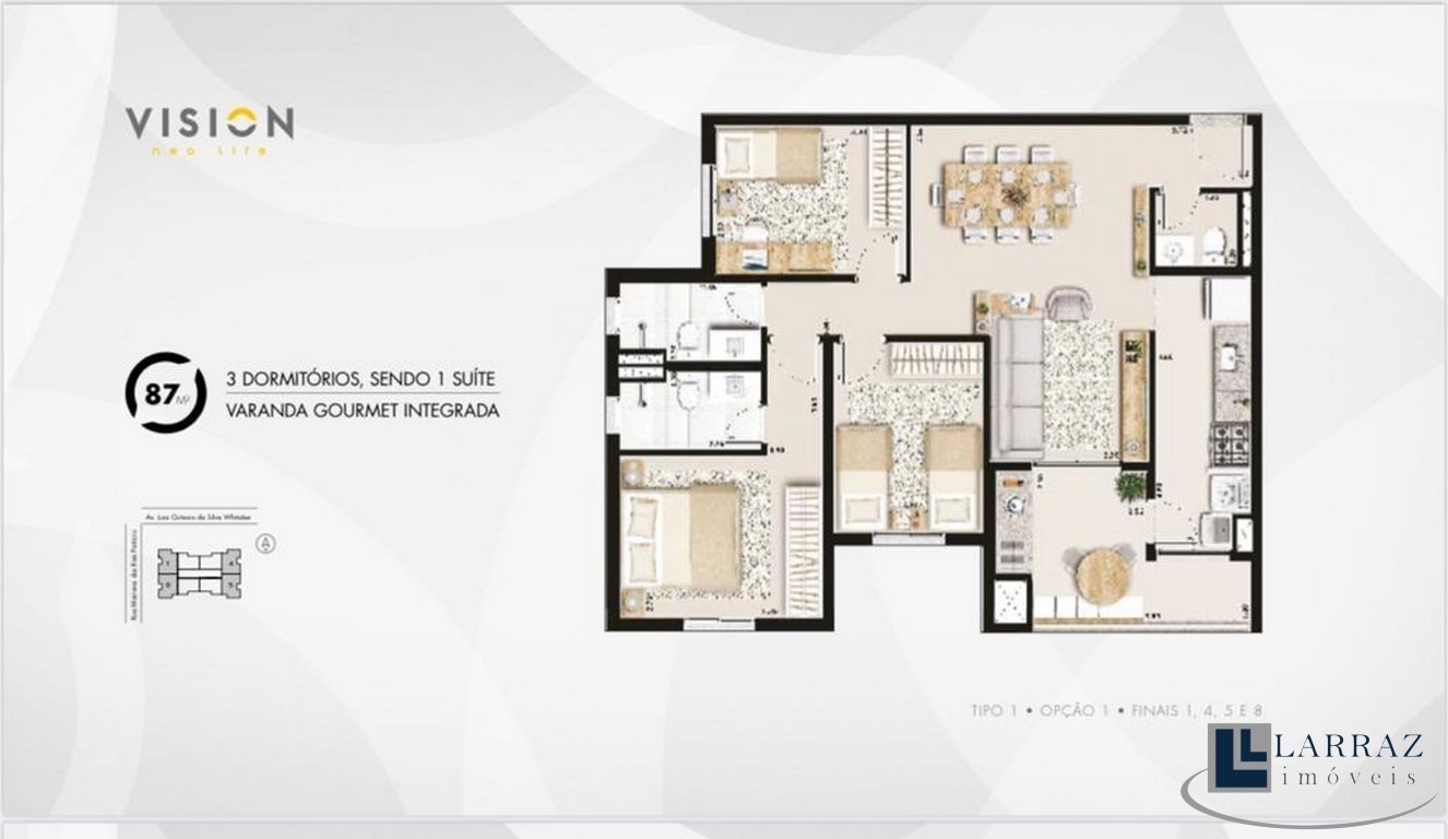 Apartamento, 3 quartos, 87 m² - Foto 23