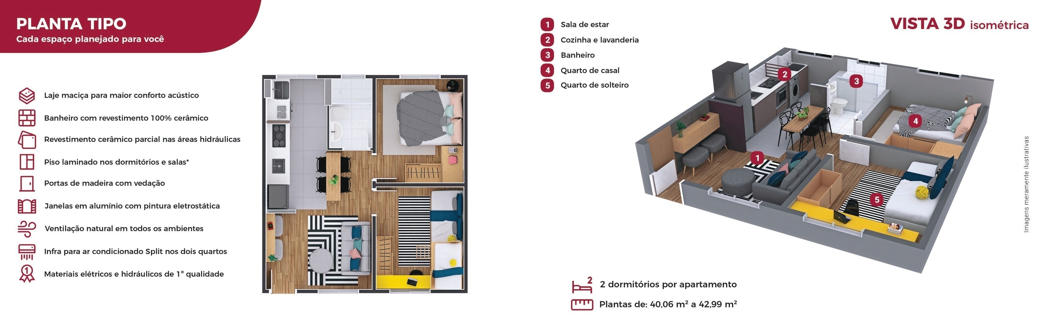 Apartamento, 2 quartos, 40 m² - Foto 24
