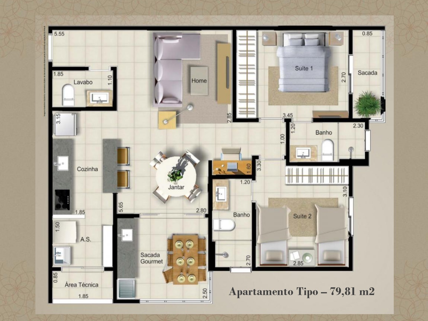 Apartamento, 2 quartos, 79 m² - Foto 25