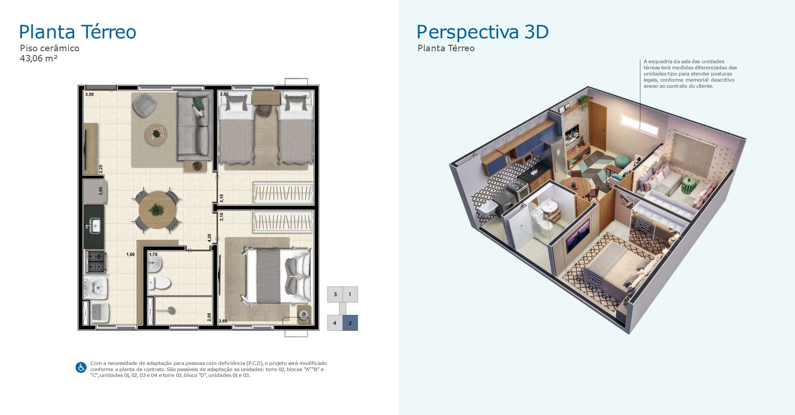 Apartamento, 2 quartos, 43 m² - Foto 20
