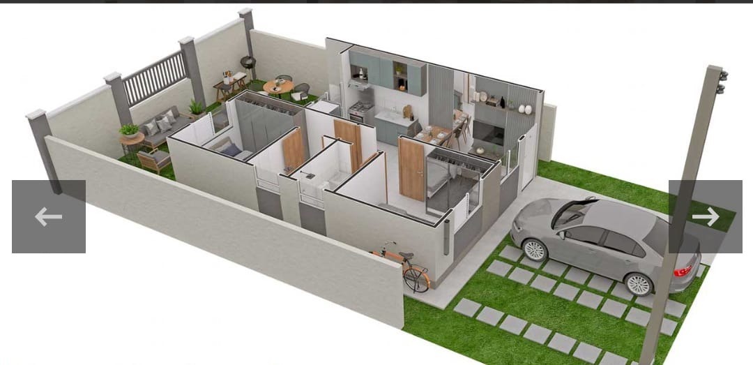 Casa, 2 quartos, 48 m² - Foto 22