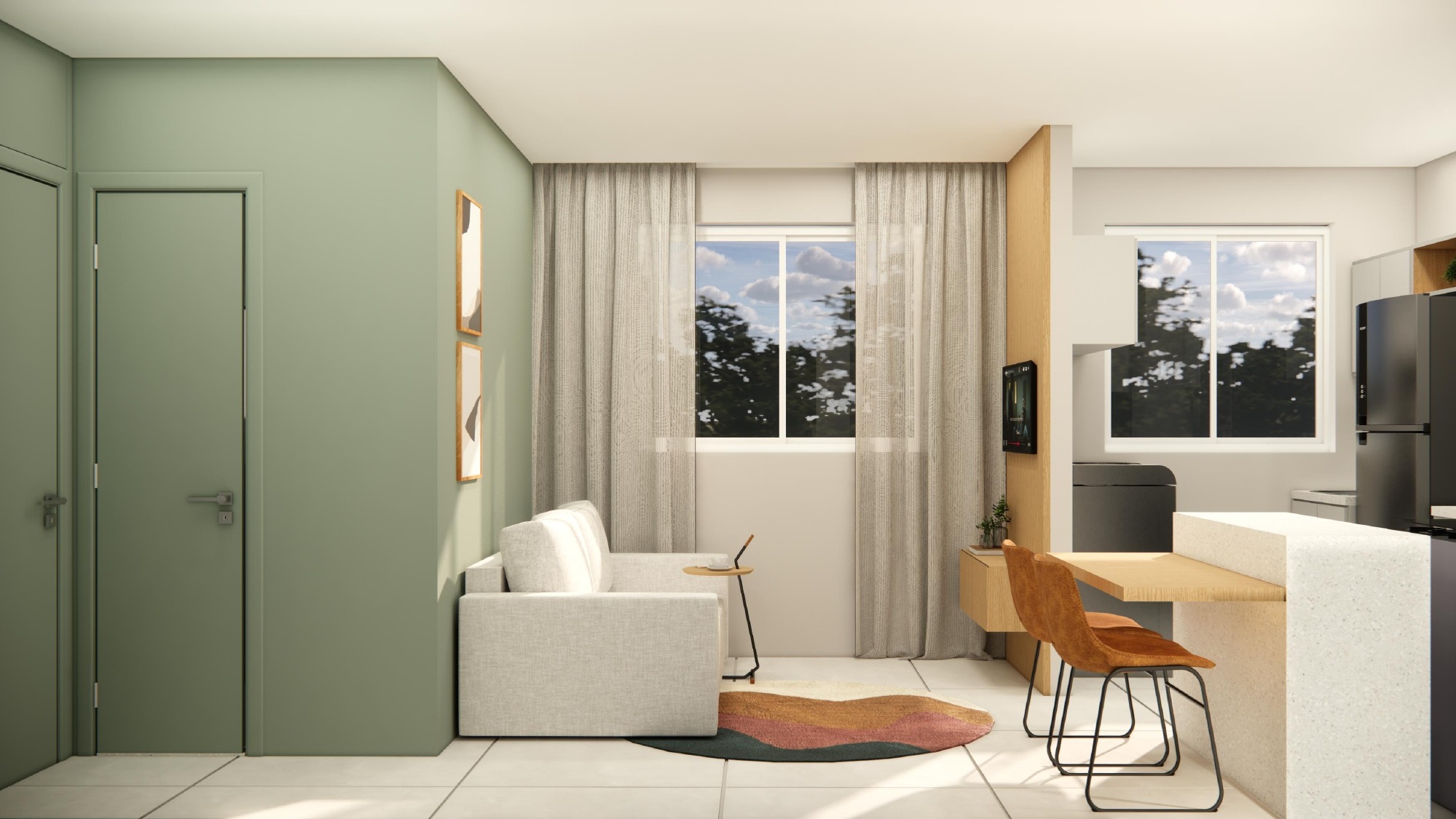 Apartamento, 1 quarto, 30 m² - Foto 6