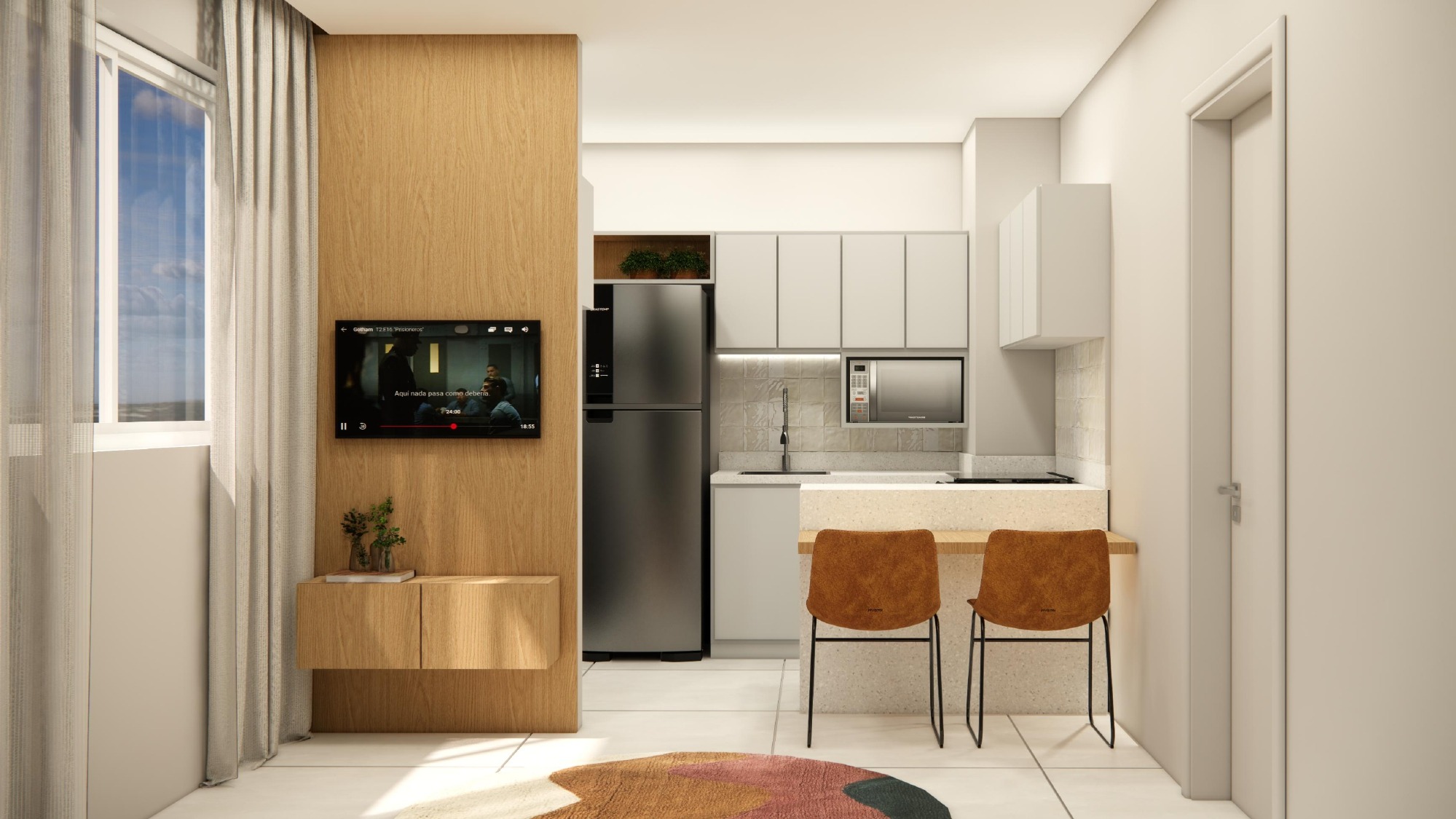 Apartamento, 1 quarto, 27 m² - Foto 5