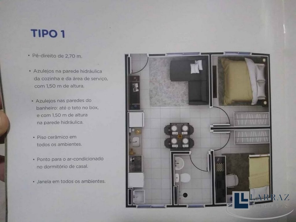 Apartamento, 2 quartos, 43 m² - Foto 11