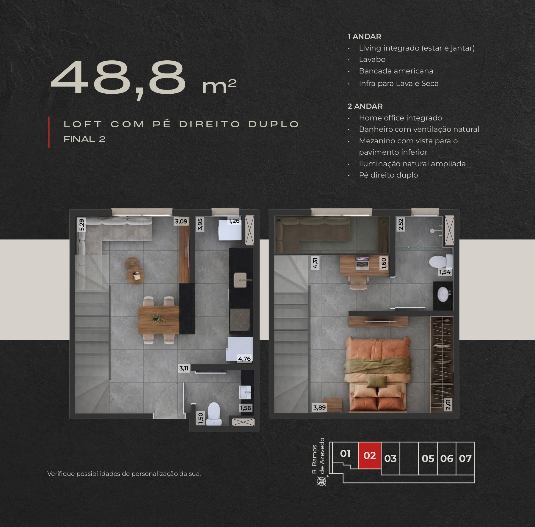 Apartamento, 1 quarto, 48 m² - Foto 14