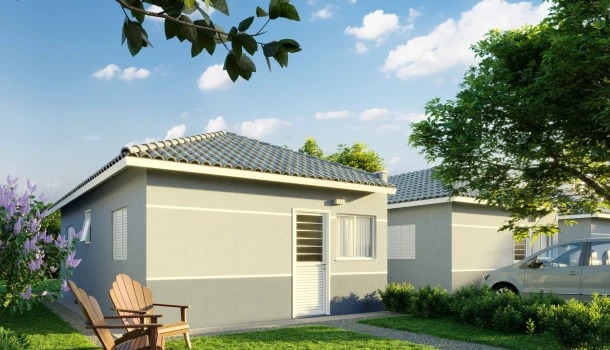 Casa, 2 quartos, 43 m² - Foto 2