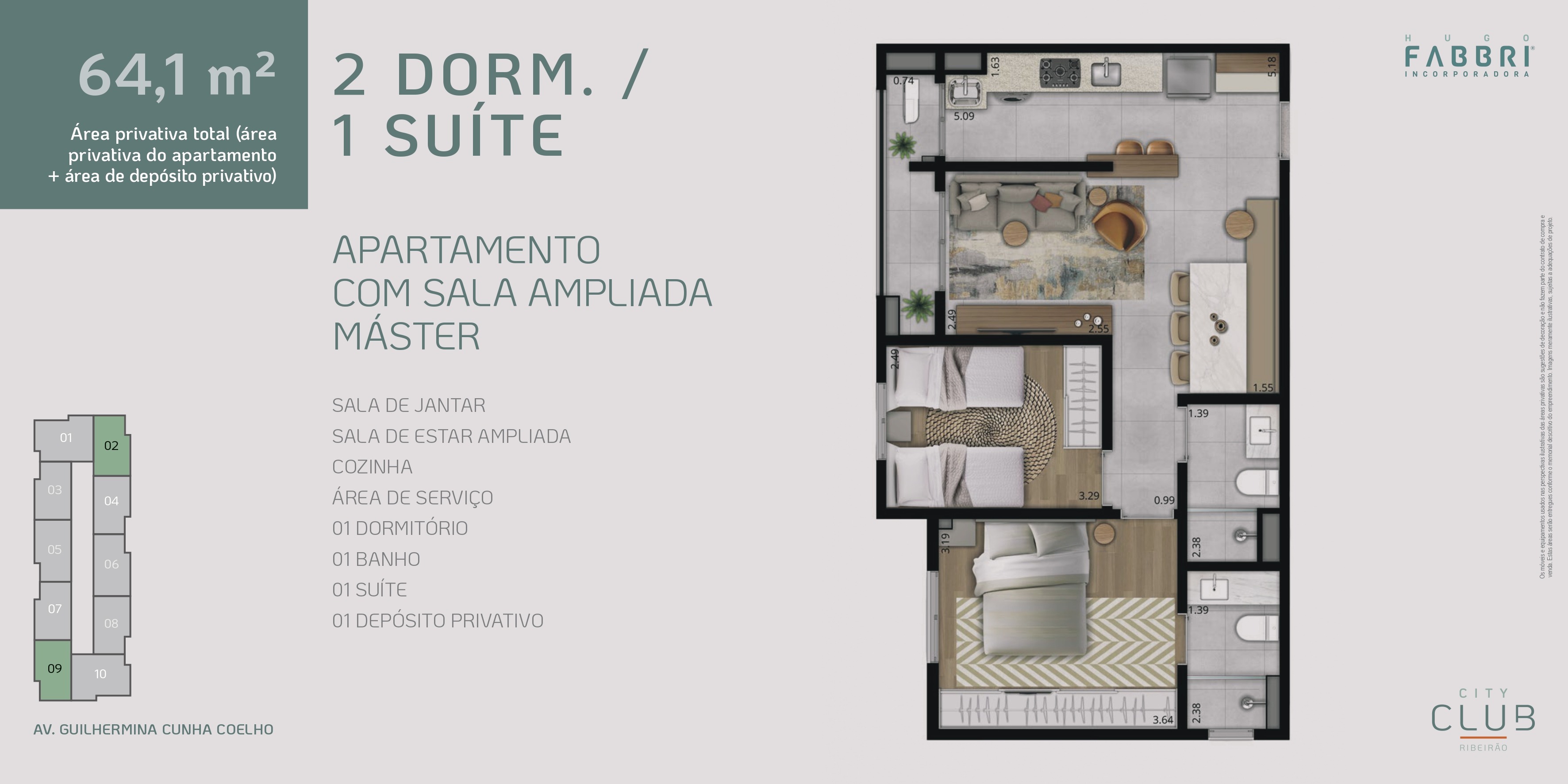 Apartamento, 2 quartos, 64 m² - Foto 22