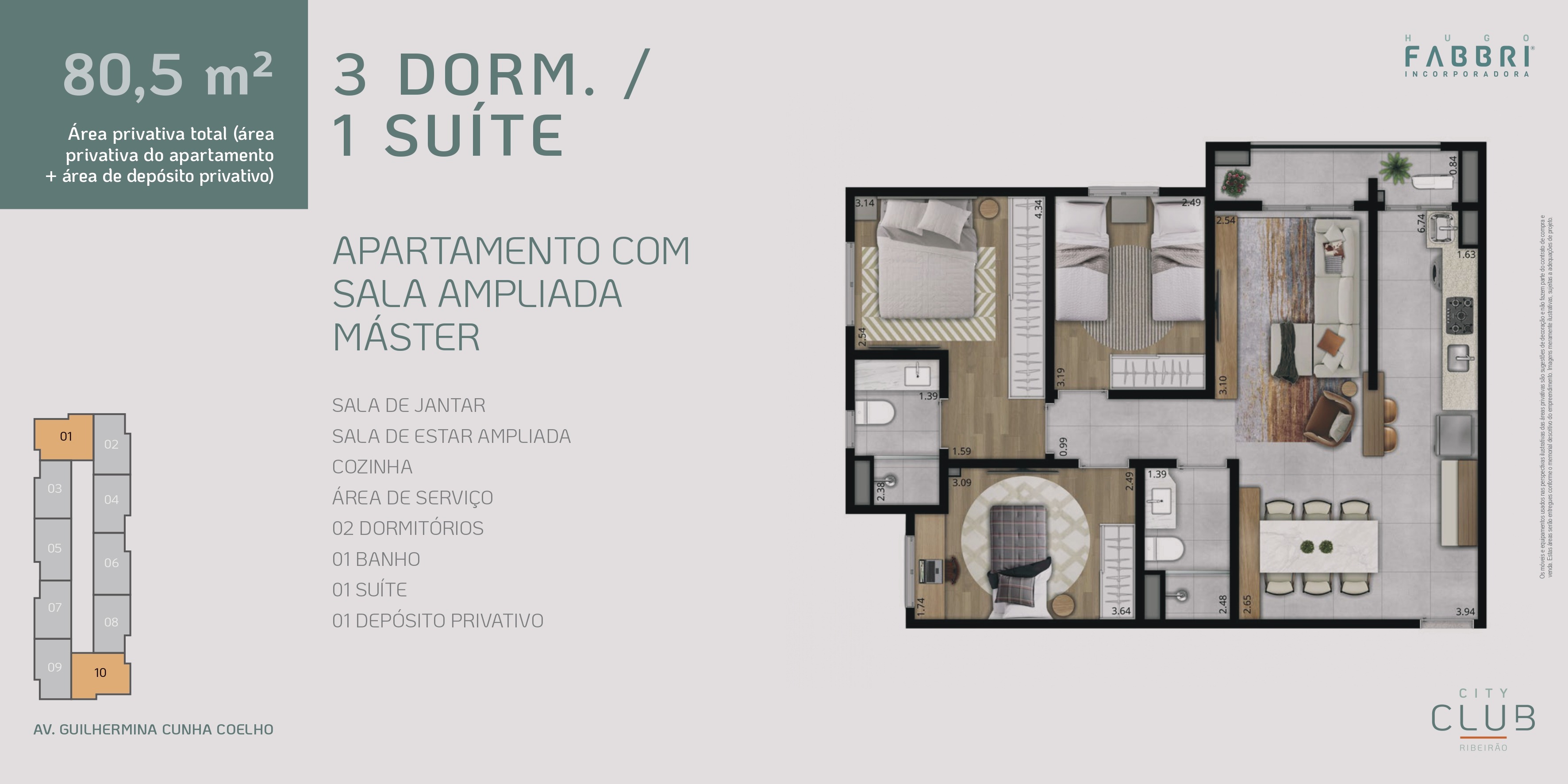 Apartamento, 3 quartos, 80 m² - Foto 22