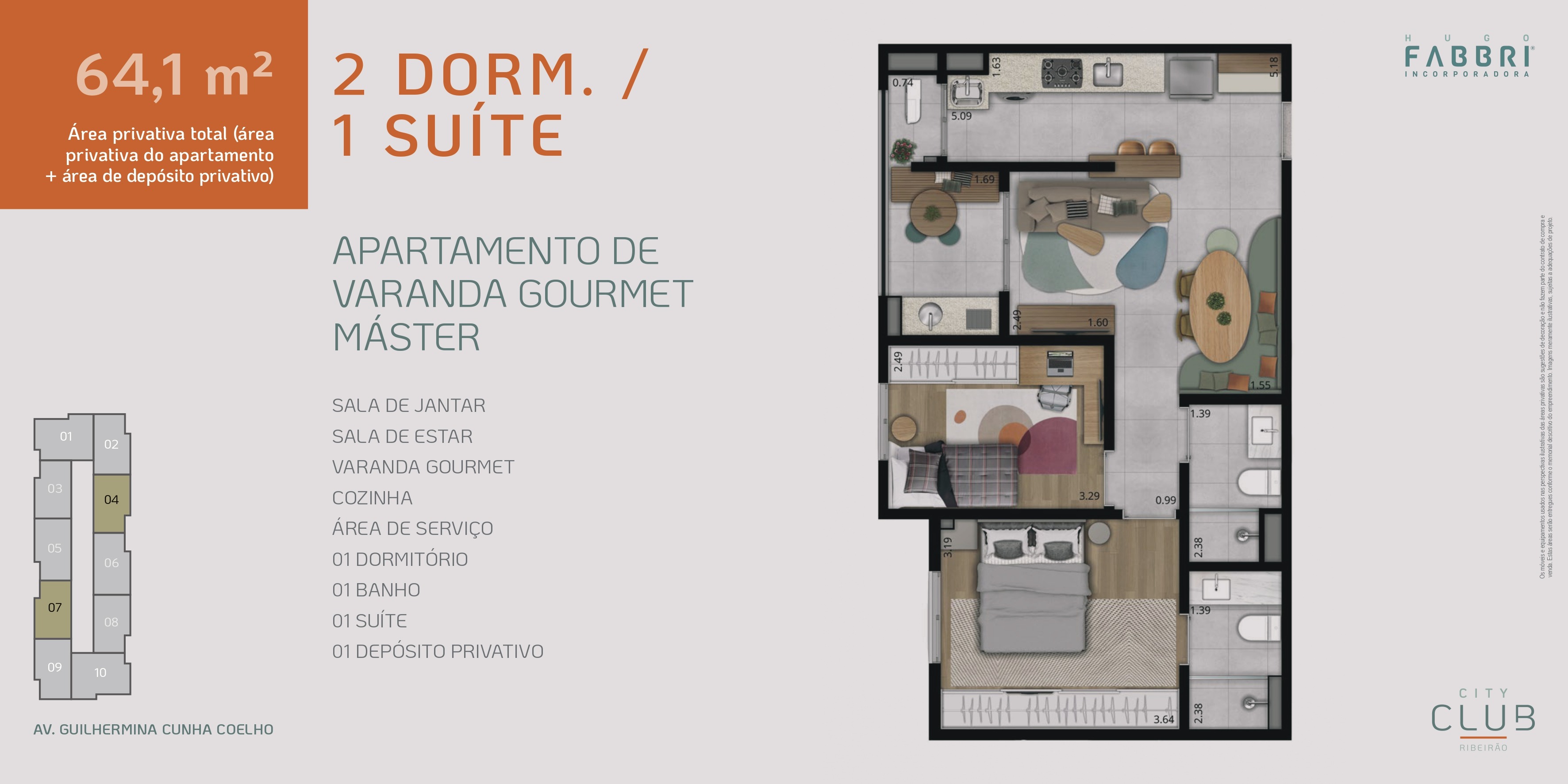 Apartamento, 2 quartos, 64 m² - Foto 23
